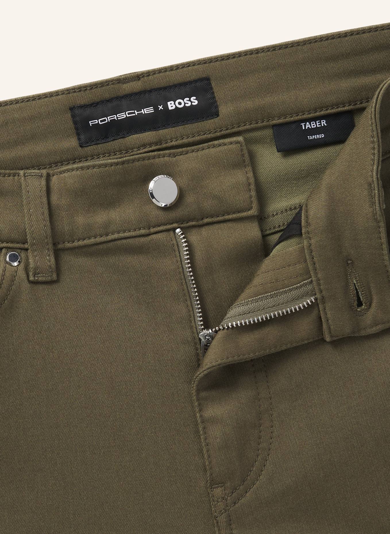 BOSS Jeans C-TABER_PS Tapered Fit: DUNKELGRÜN