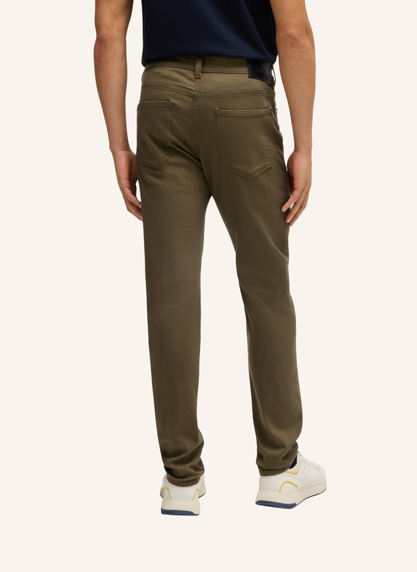 BOSS Jeans C-TABER_PS Tapered Fit: DUNKELGRÜN