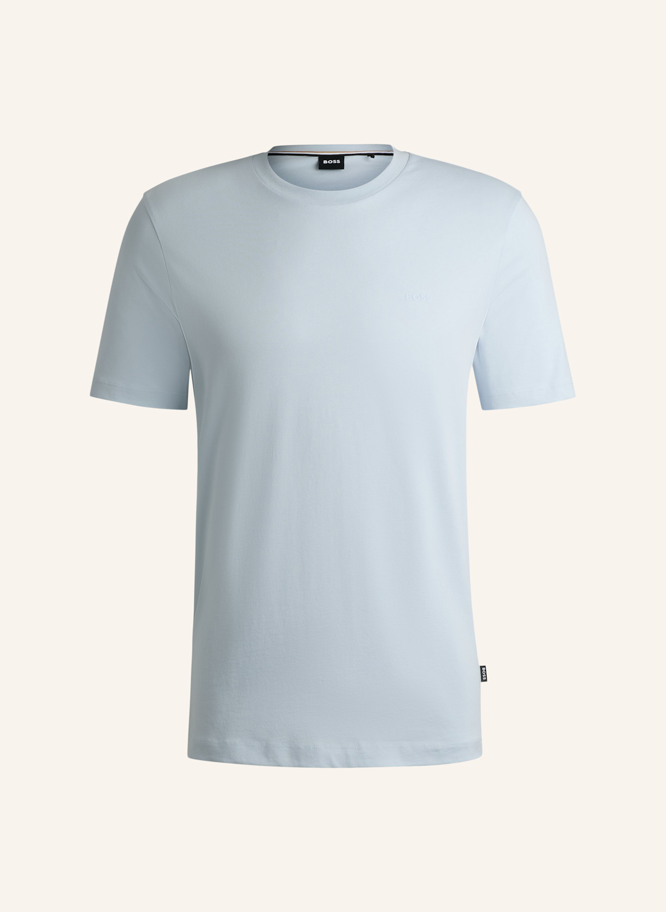 BOSS T-Shirt THOMPSON 01 Regular Fit, Farbe: HELLBLAU (Bild 1)