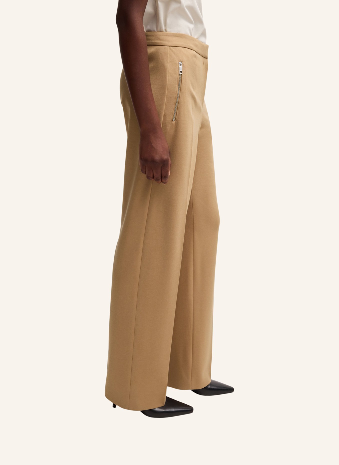 BOSS Business Hose TILDA1 Regular Fit, Farbe: BEIGE (Bild 4)