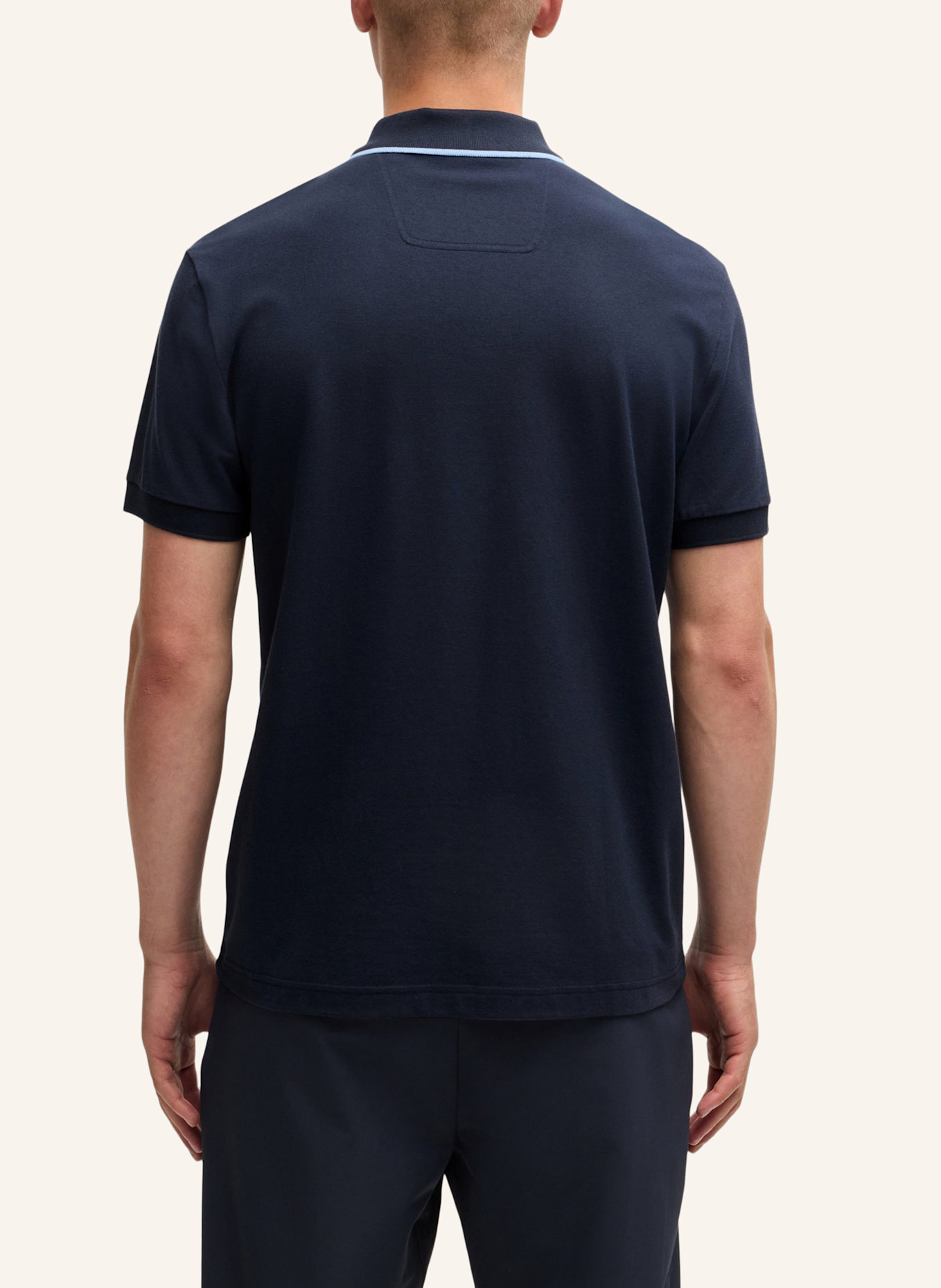 BOSS Poloshirt PHILIX TAPE Regular Fit, Farbe: DUNKELBLAU (Bild 2)