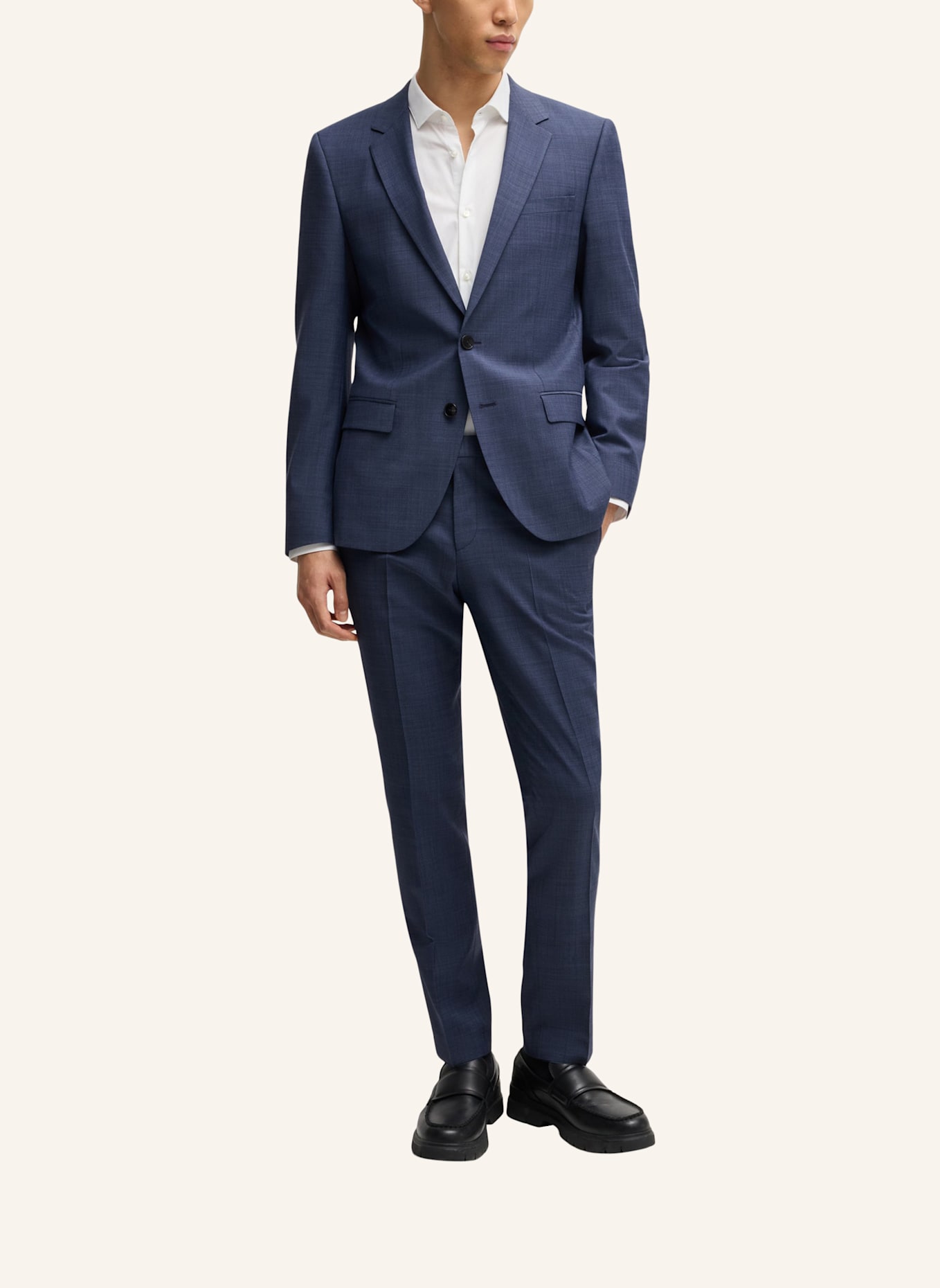 HUGO Business Anzug HENRY/GETLIN232X Slim Fit, Farbe: BLAU (Bild 9)