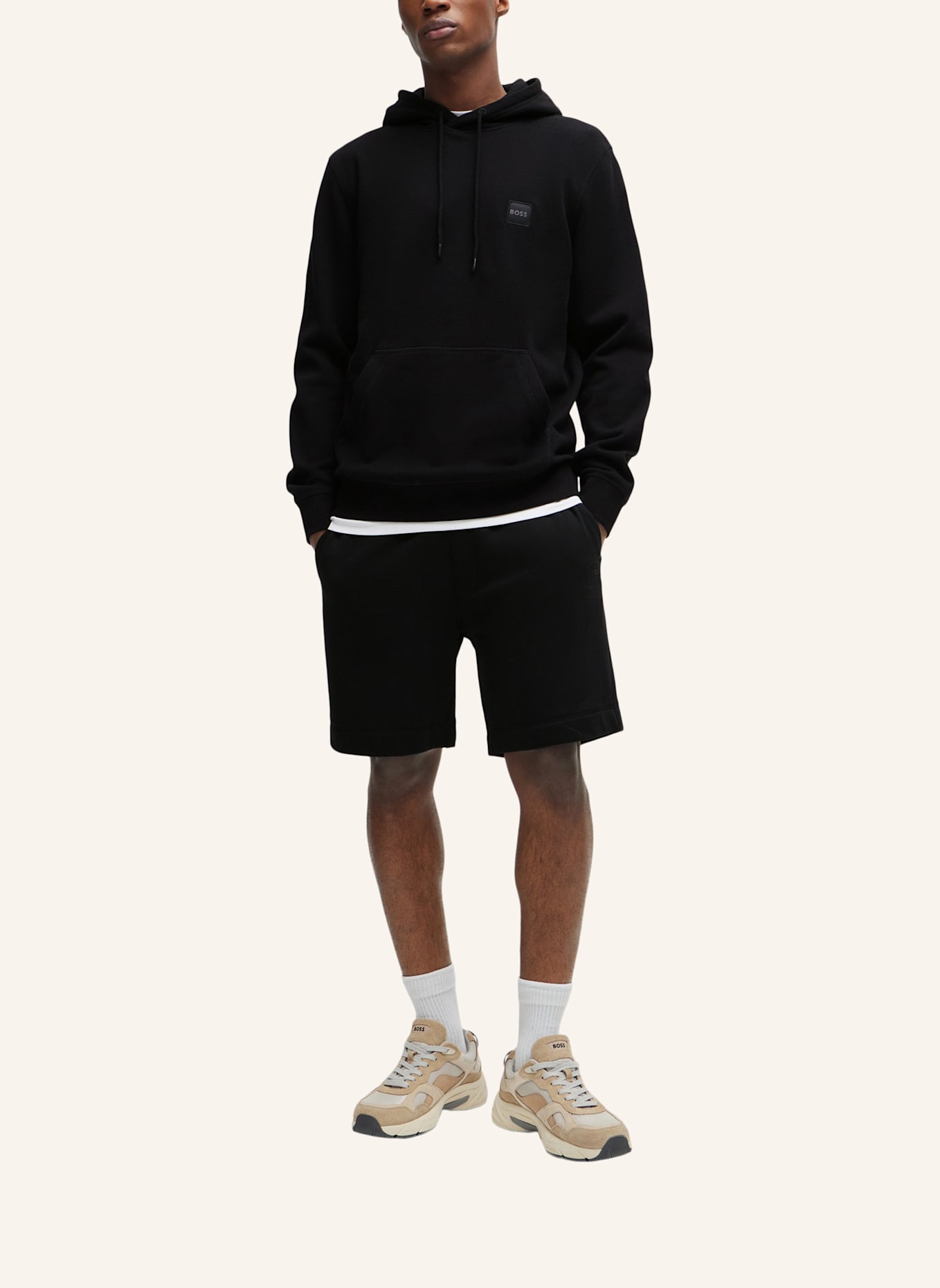 BOSS Casual Hose SEWALK Regular Fit: SCHWARZ