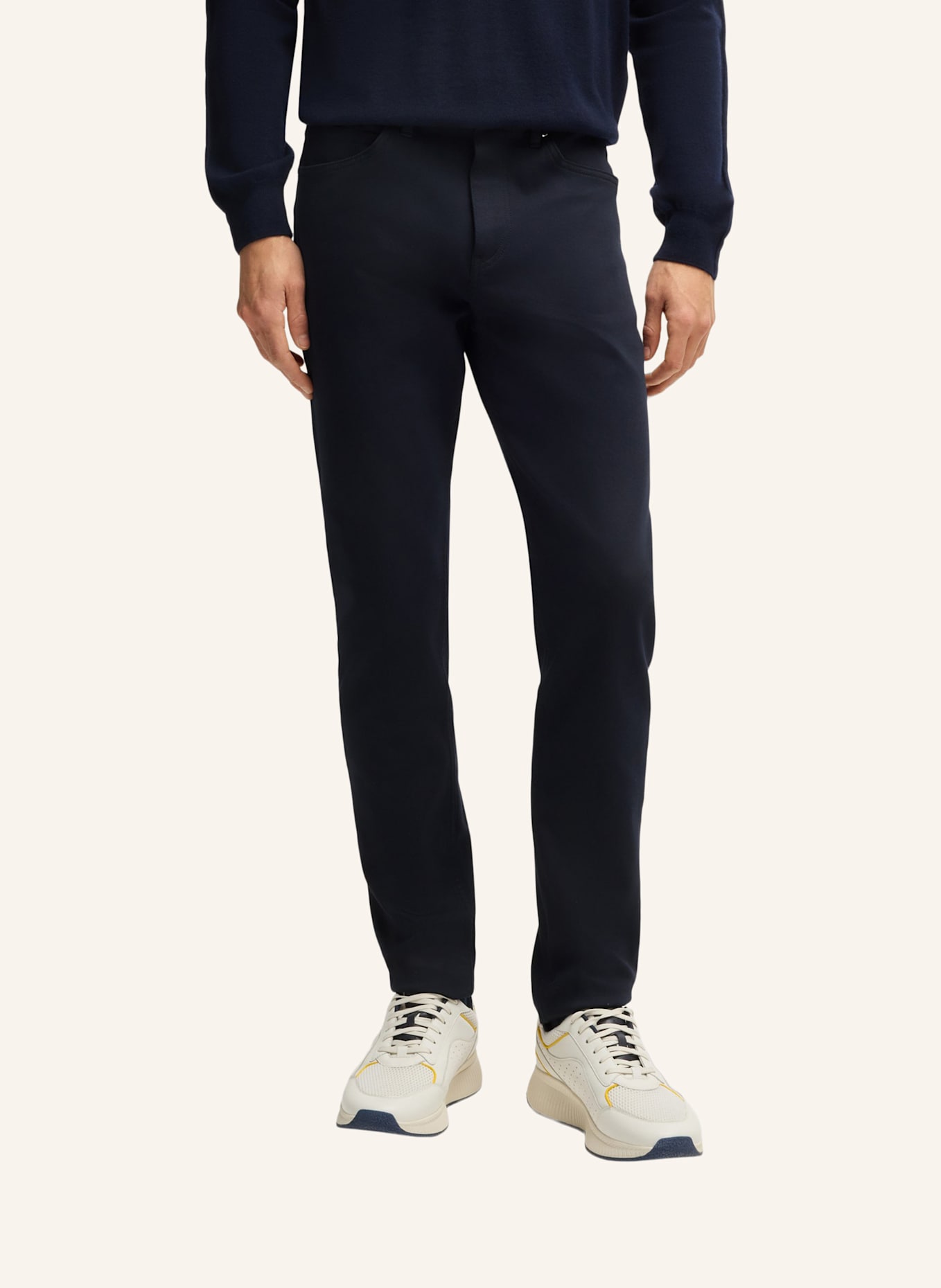 BOSS Jeans C-TABER_PS Tapered Fit: DUNKELBLAU