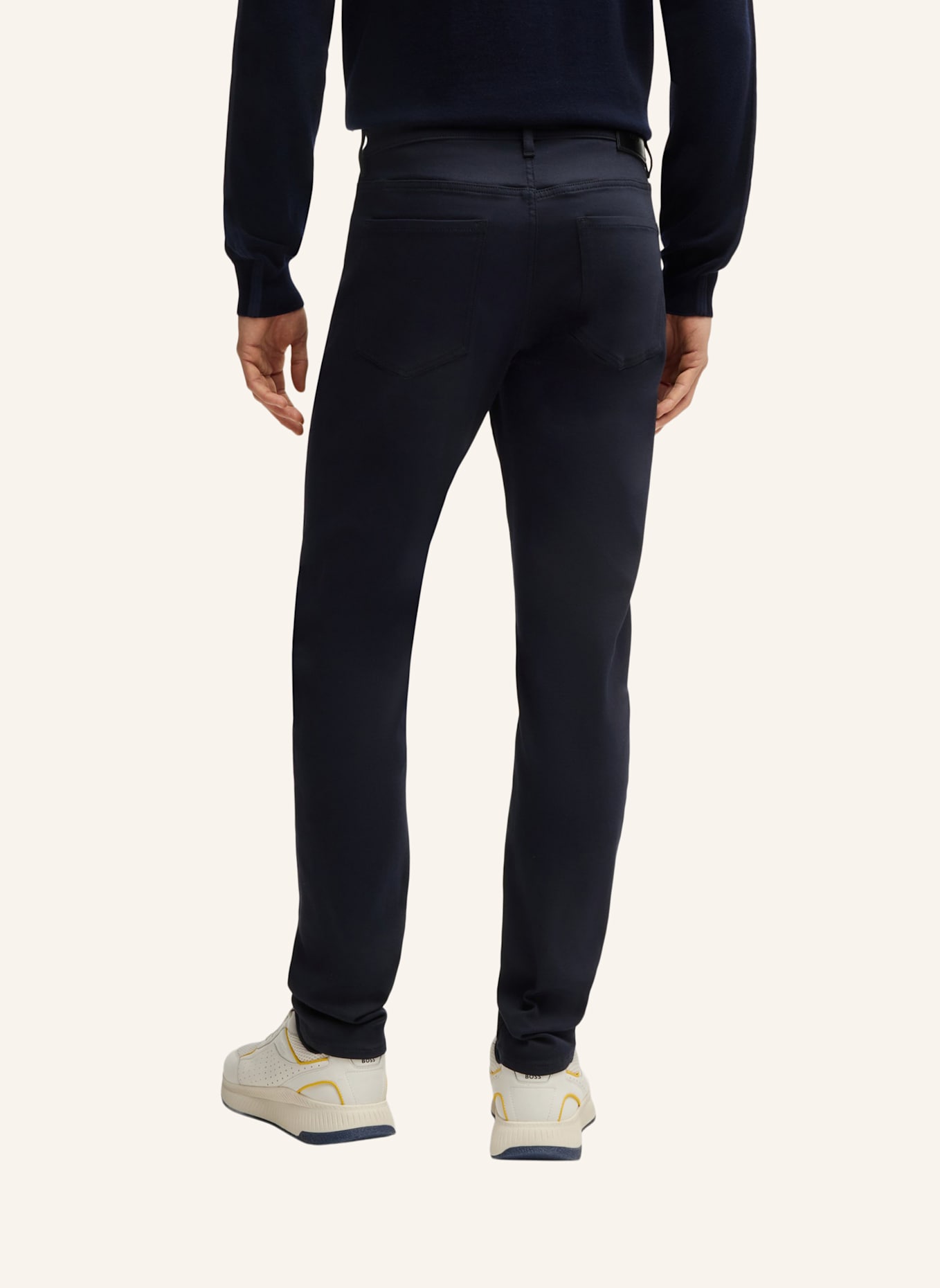 BOSS Jeans C-TABER_PS Tapered Fit: DUNKELBLAU