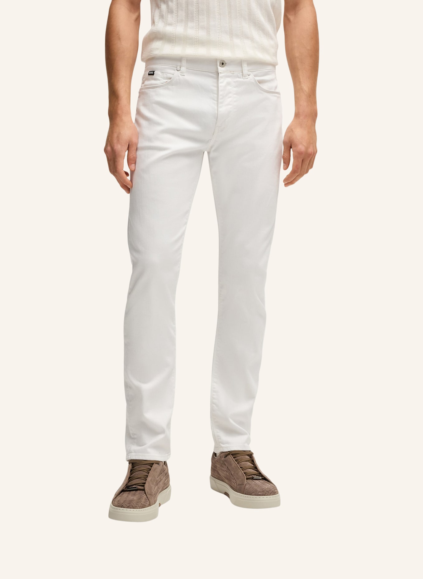 BOSS Jeans H-DELAWARE NFS Slim Fit: WEISS