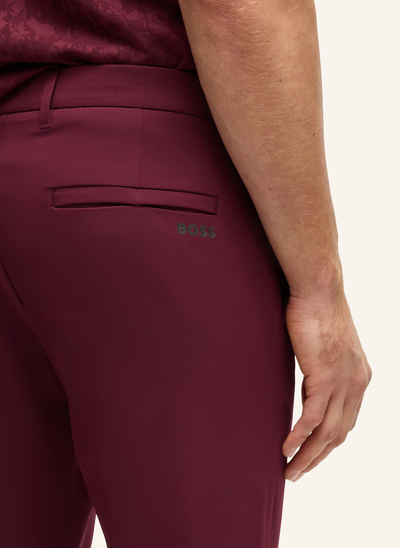 BOSS Chino COMMUTER Slim Fit: ROT