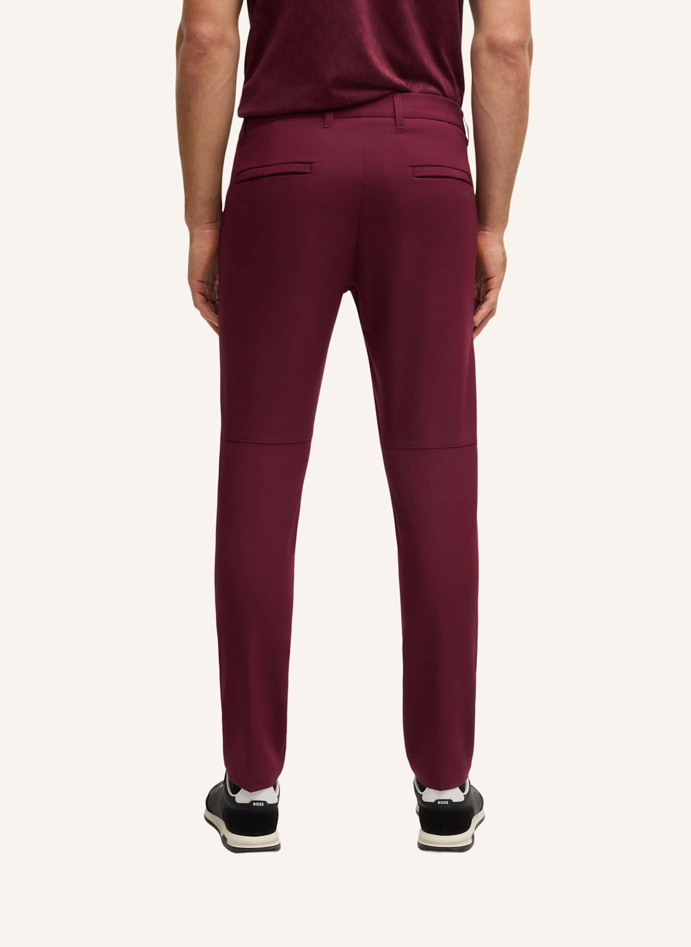 BOSS Chino COMMUTER Slim Fit: ROT