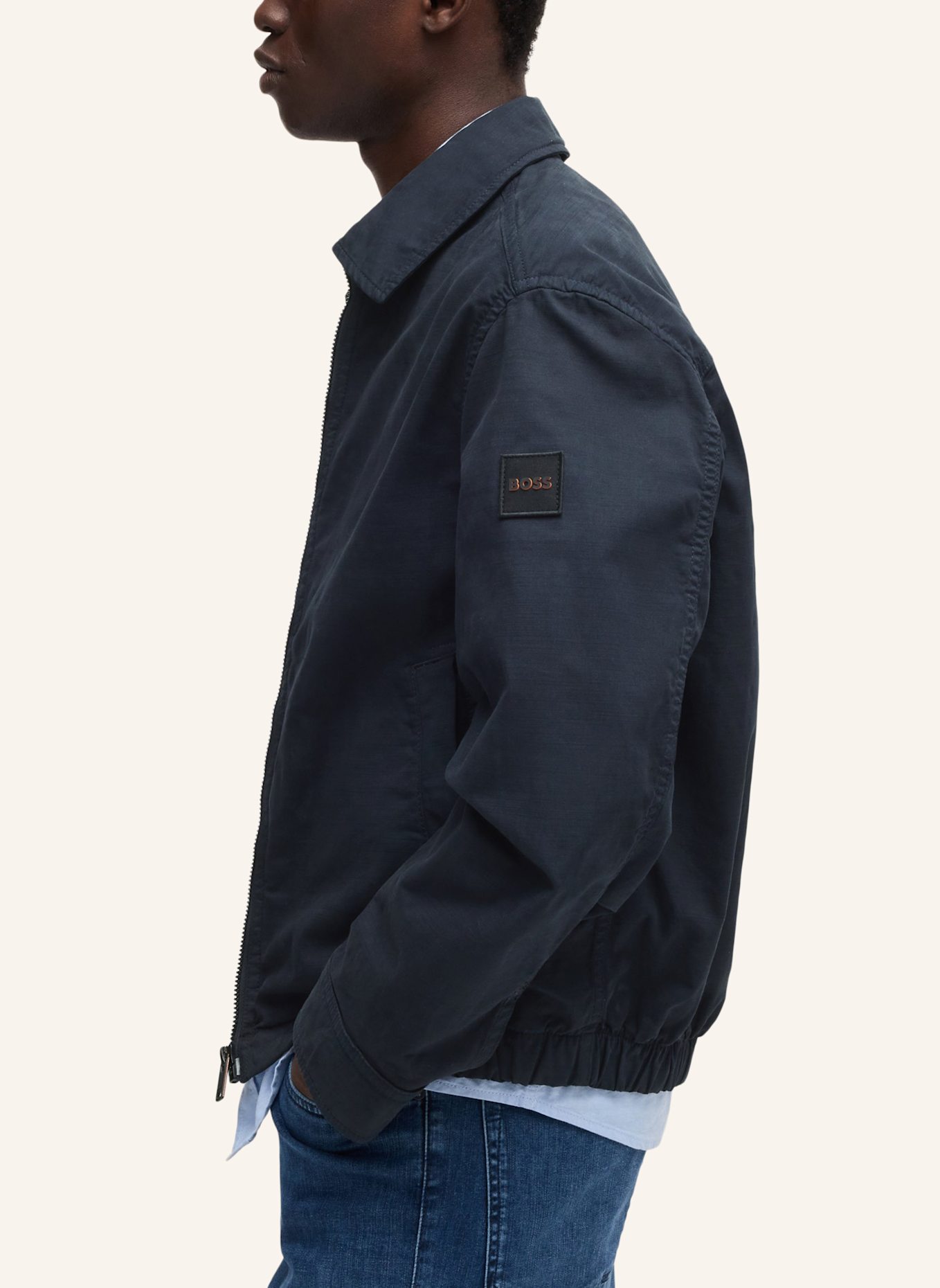 BOSS Blouson OCRUSH: DUNKELBLAU