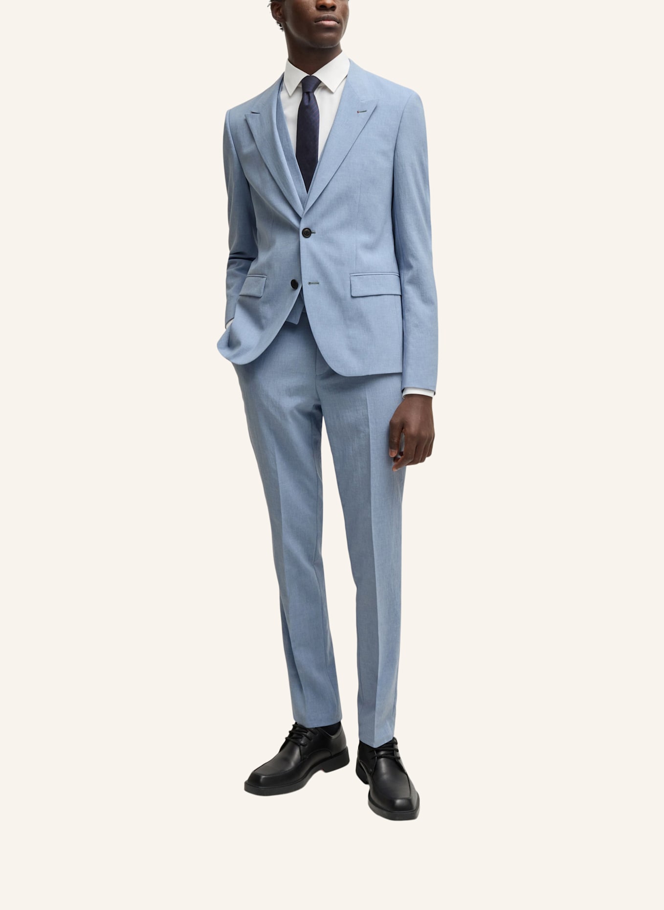 HUGO Business Anzug HENRY/GETLIN242V2X Slim Fit, Farbe: BLAU (Bild 9)