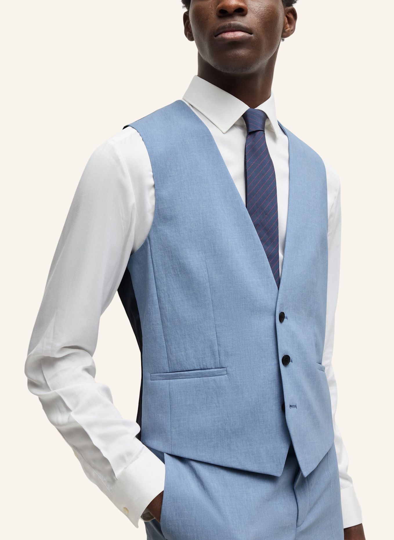 HUGO Business Anzug HENRY/GETLIN242V2X Slim Fit, Farbe: BLAU (Bild 5)