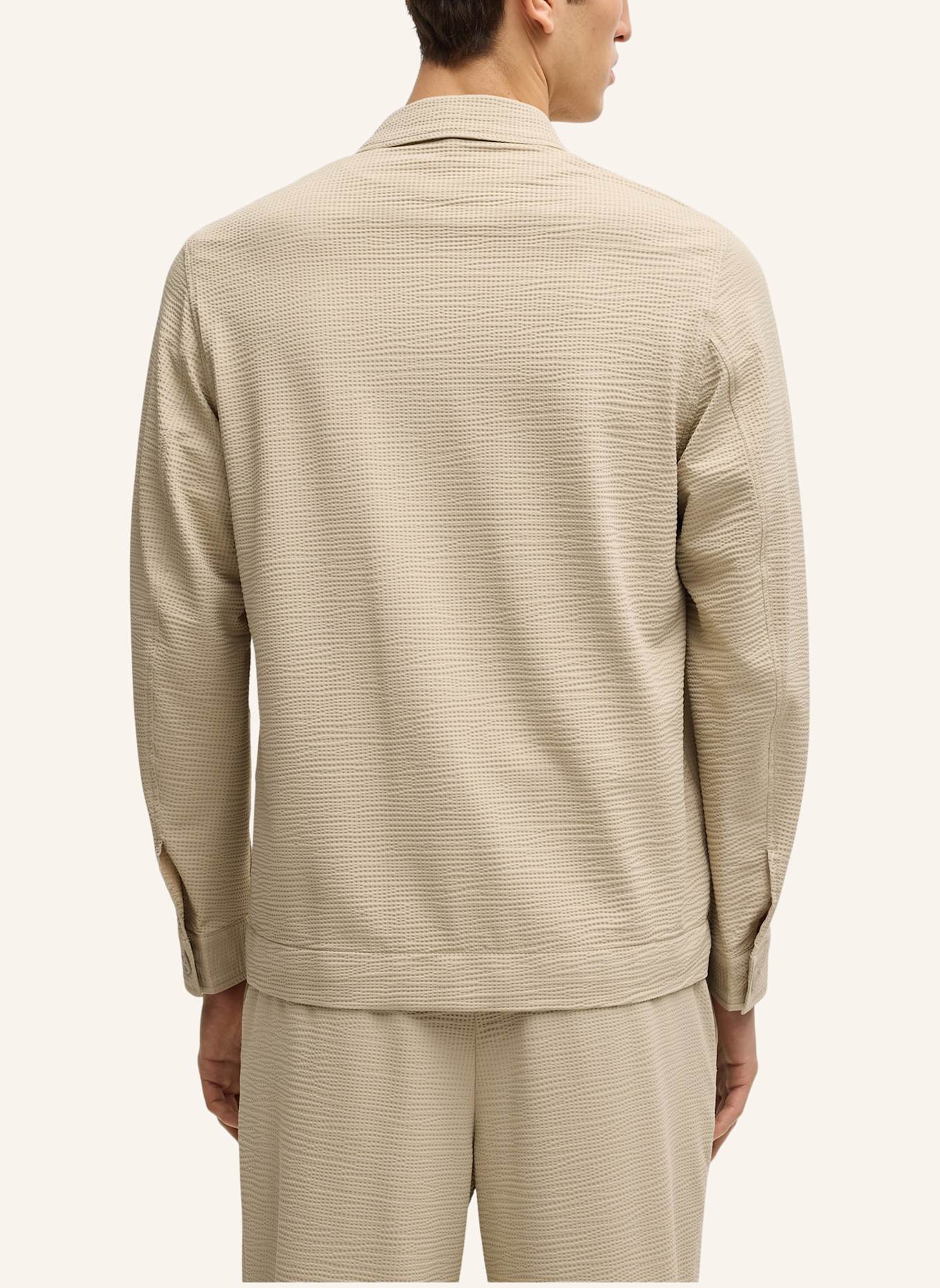 BOSS Blazer P-CARPER-J-2P-WG-252: BEIGE