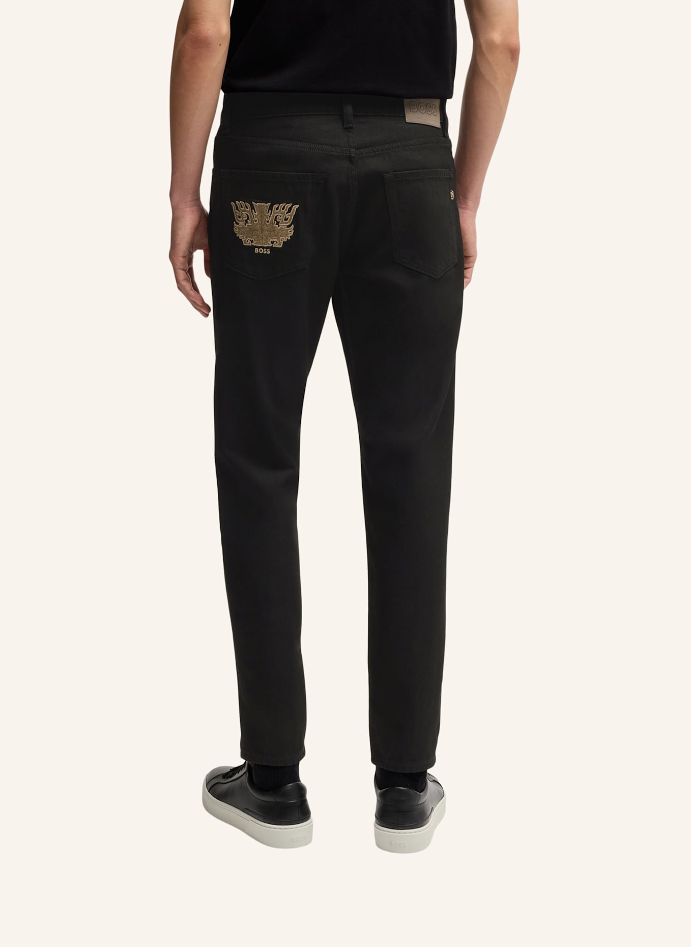 BOSS Jeans C-RE.MAINE Regular Fit: SCHWARZ