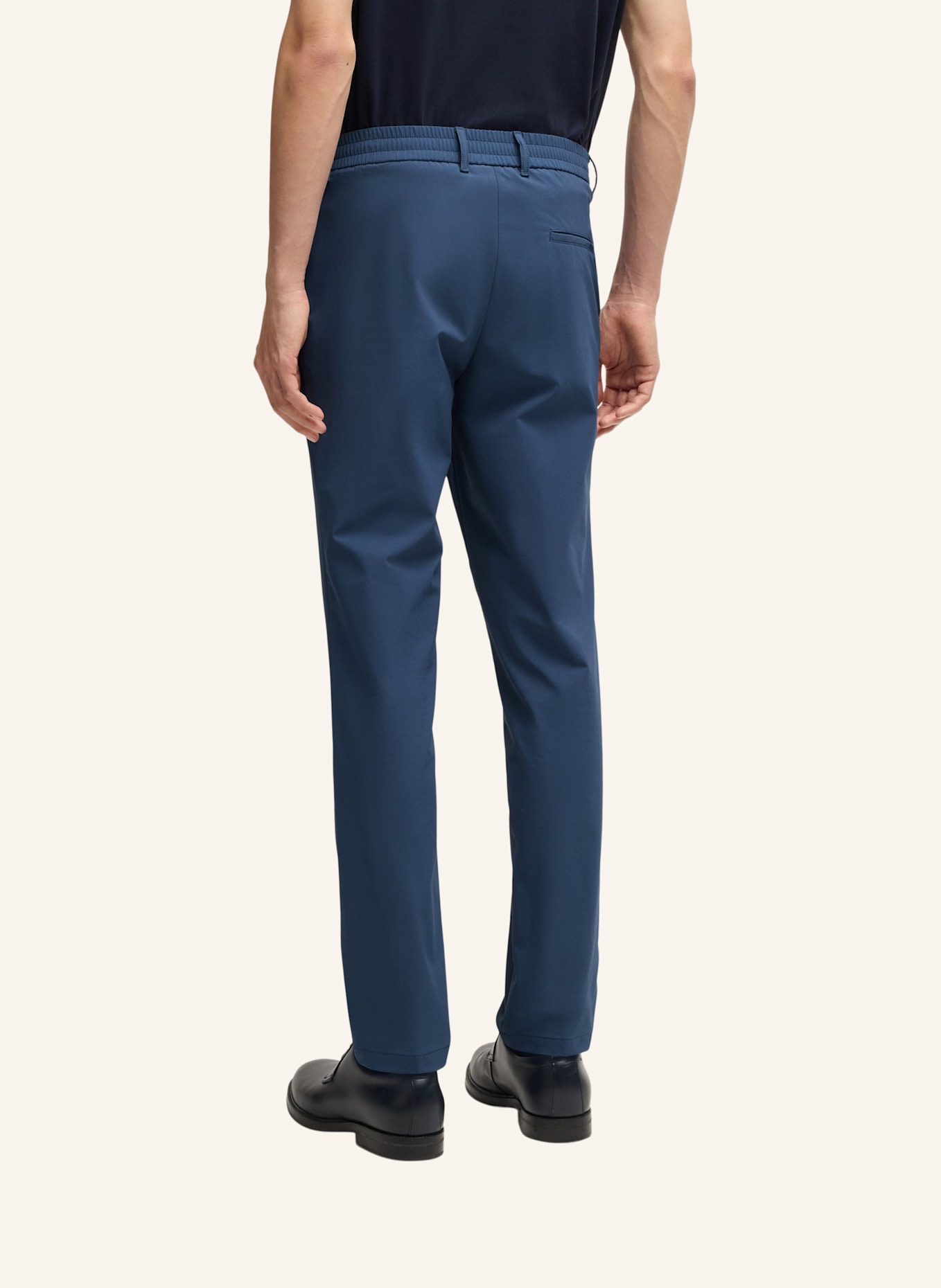 BOSS Business Hose P-GENIUS-WG-PK-251F Slim Fit: BLAU