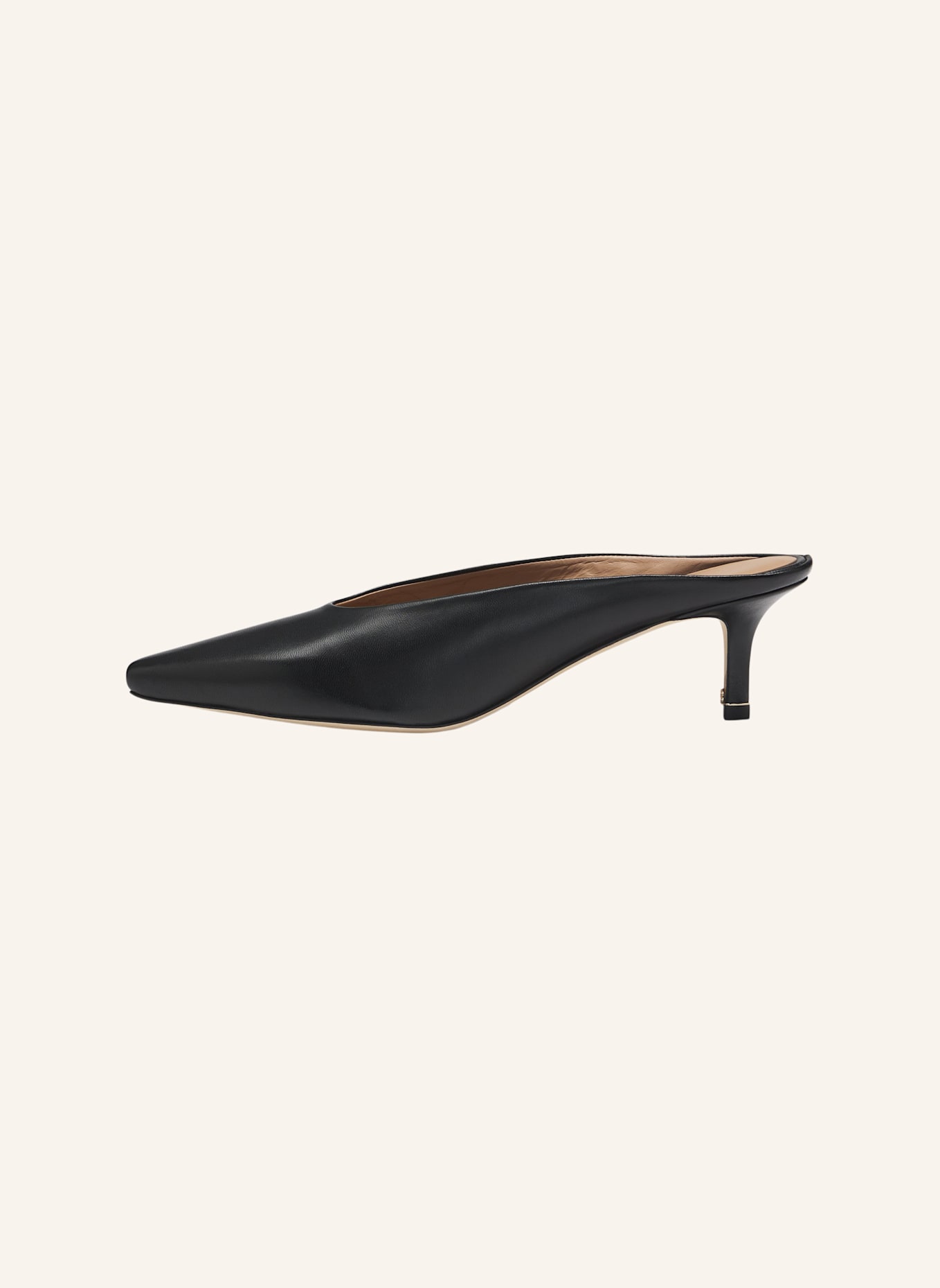 BOSS Sandale CHARLIZE_MULE50_NA: SCHWARZ