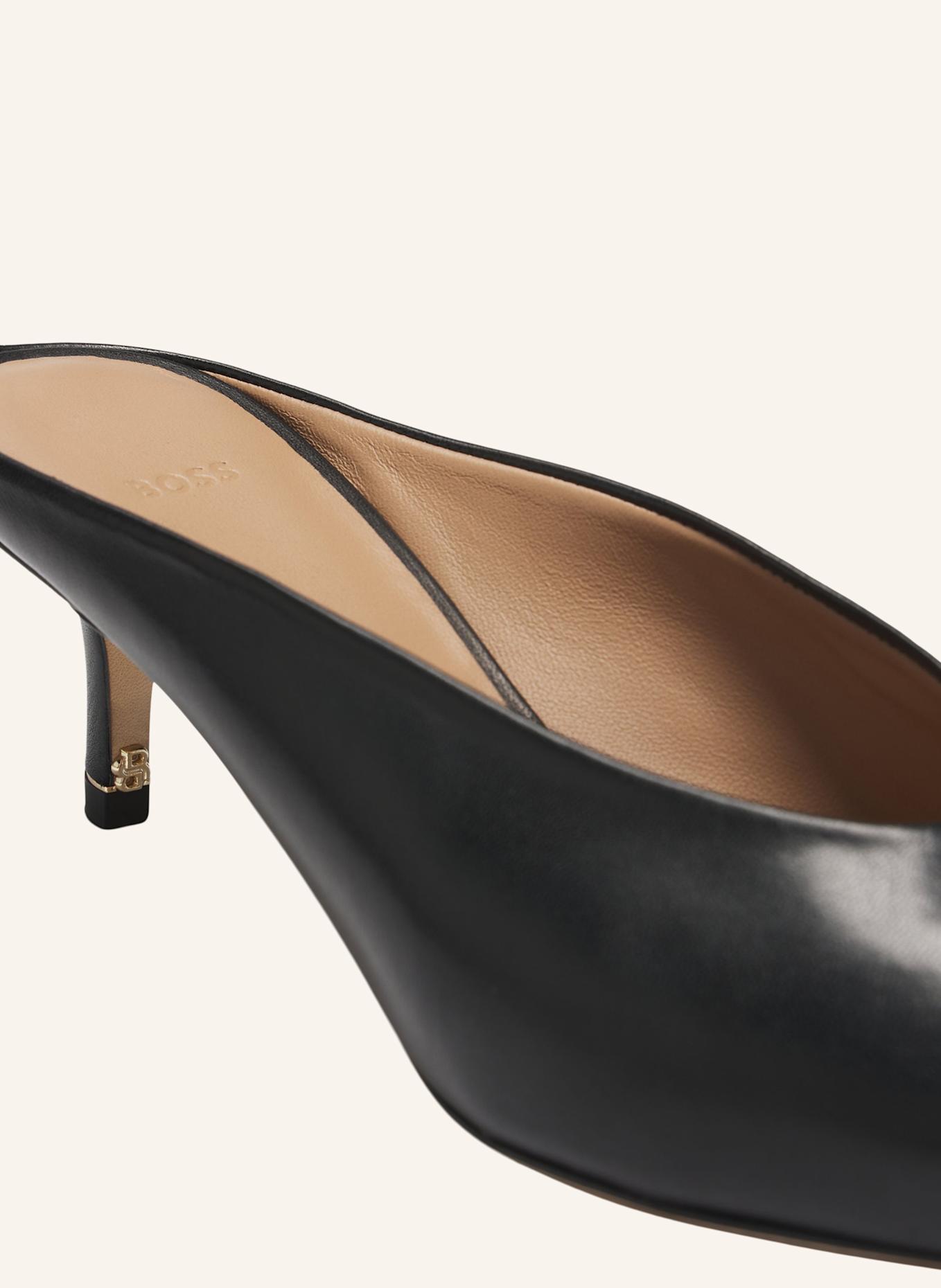 BOSS Sandale CHARLIZE_MULE50_NA: SCHWARZ