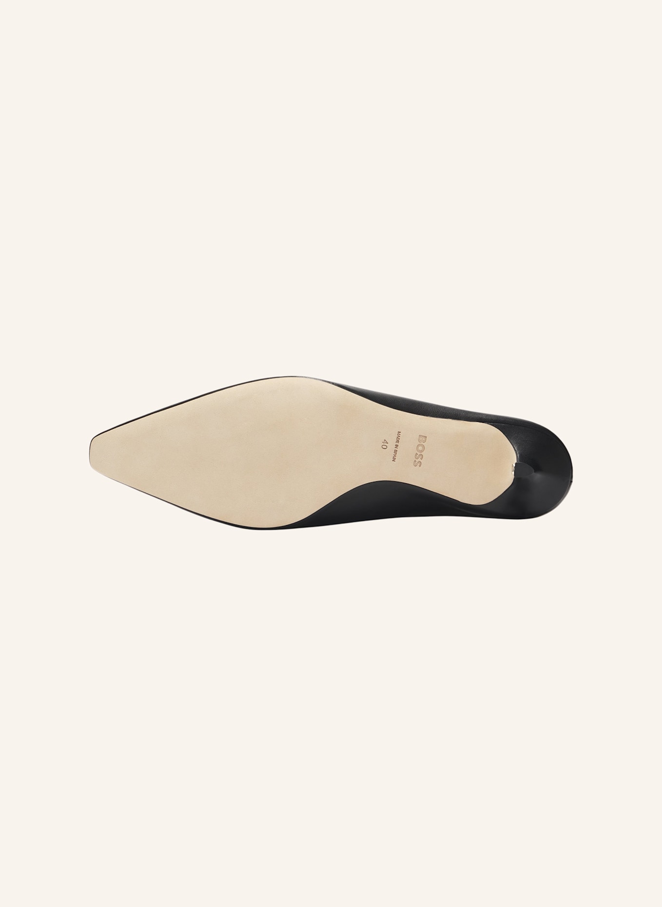 BOSS Sandale CHARLIZE_MULE50_NA: SCHWARZ