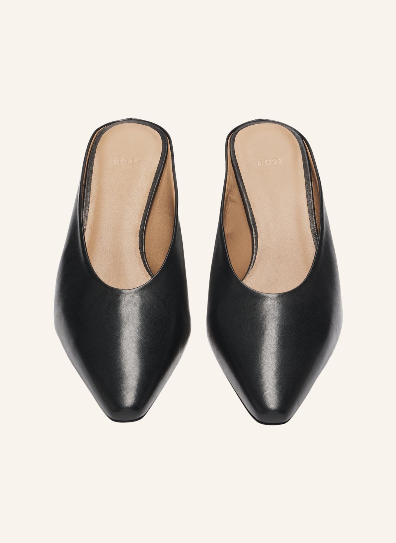BOSS Sandale CHARLIZE_MULE50_NA: SCHWARZ