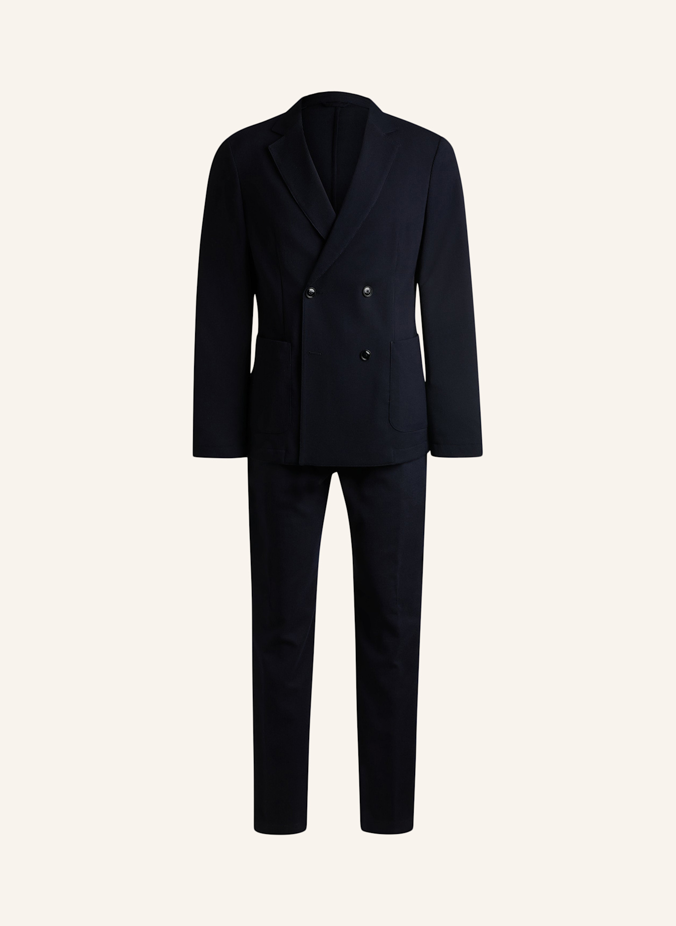 BOSS Business Anzug C-HANRY-2PCS-DB-251 Slim Fit: DUNKELBLAU