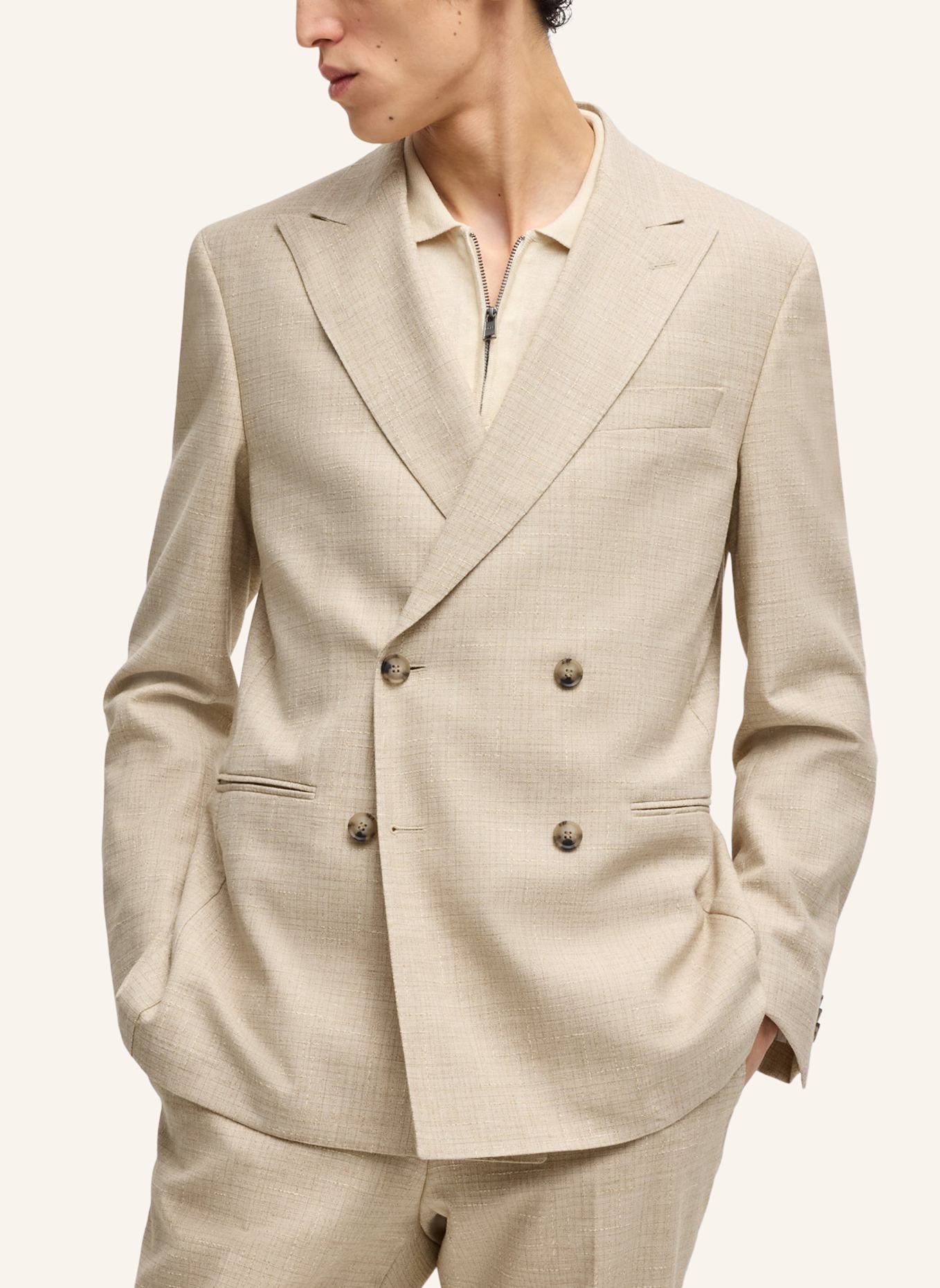 BOSS Business Anzug C-HUGE-2PCS-DB-252 Slim Fit: WEISS