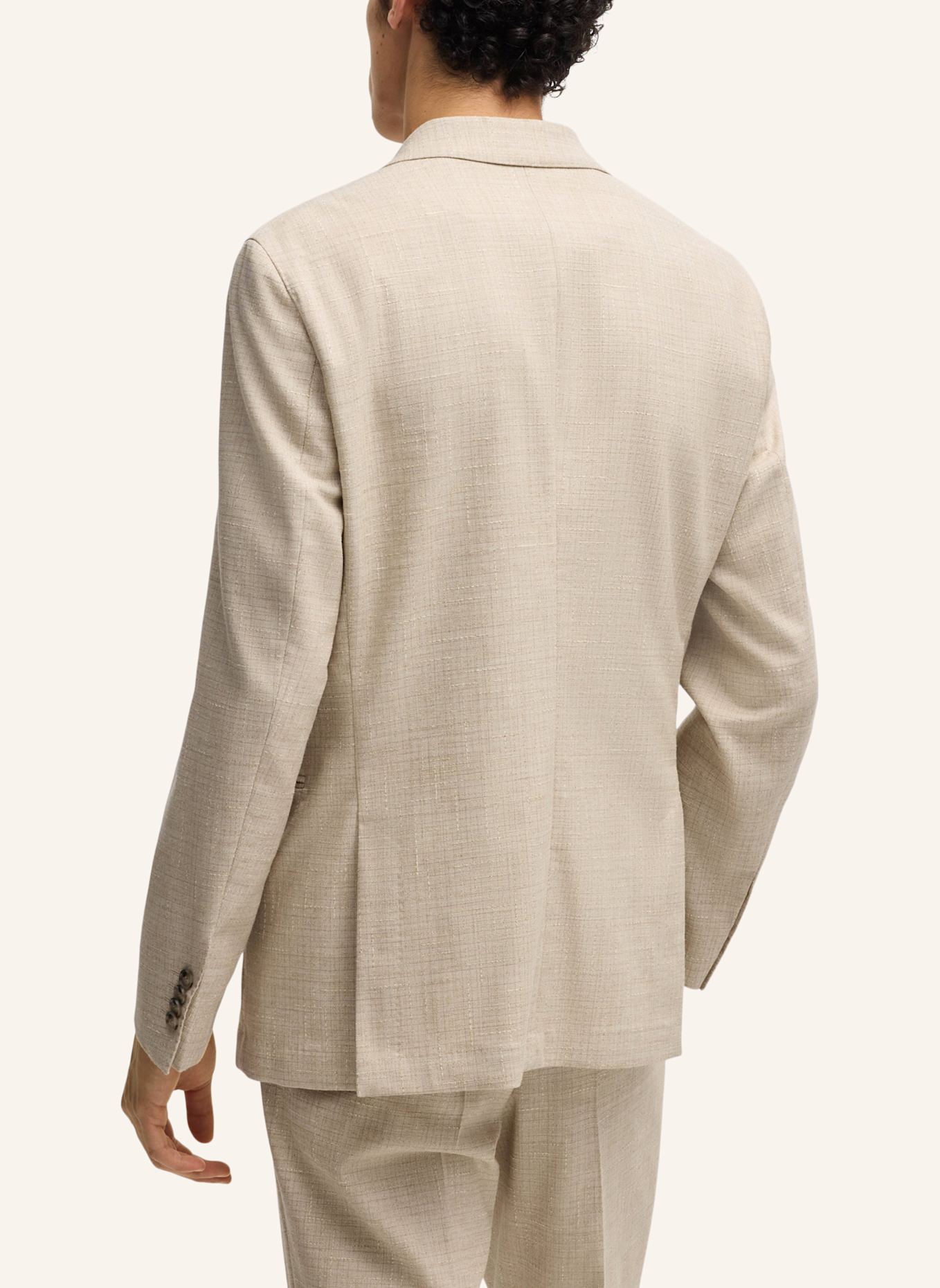 BOSS Business Anzug C-HUGE-2PCS-DB-252 Slim Fit: WEISS
