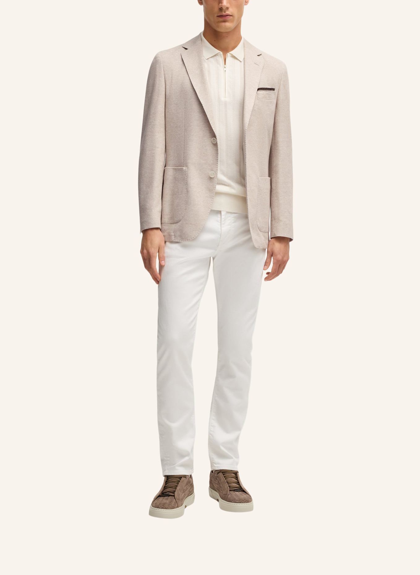 BOSS Blazer C-JAYE-J-241 Regular Fit: WEISS