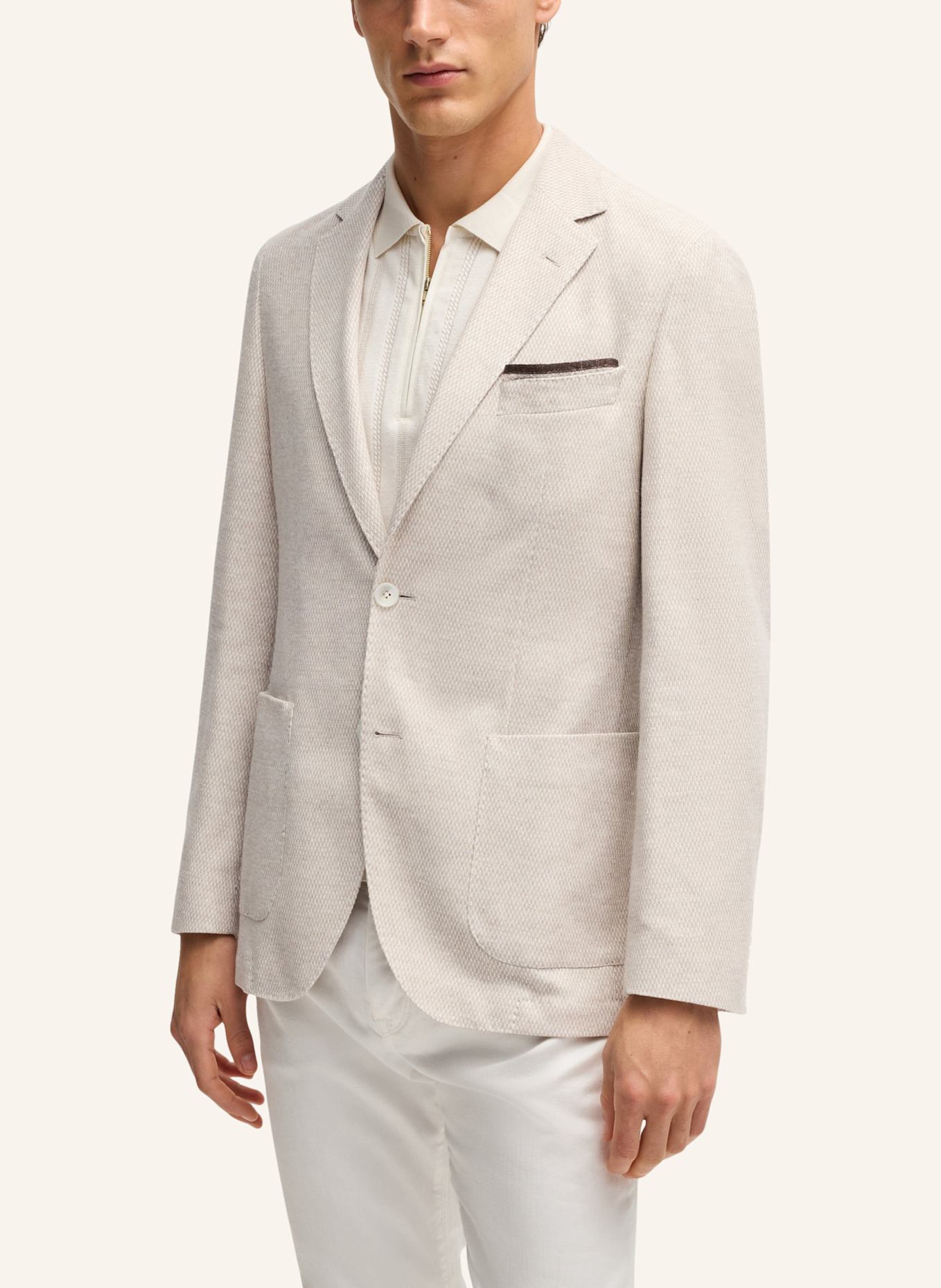 BOSS Blazer C-JAYE-J-241 Regular Fit: WEISS