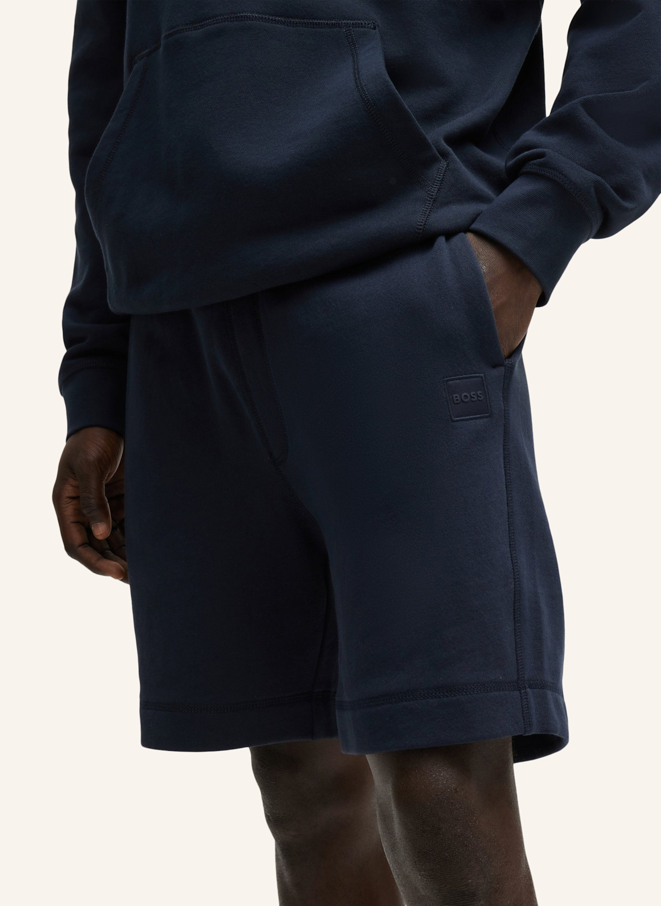 BOSS Casual Hose SEWALK Regular Fit: DUNKELBLAU