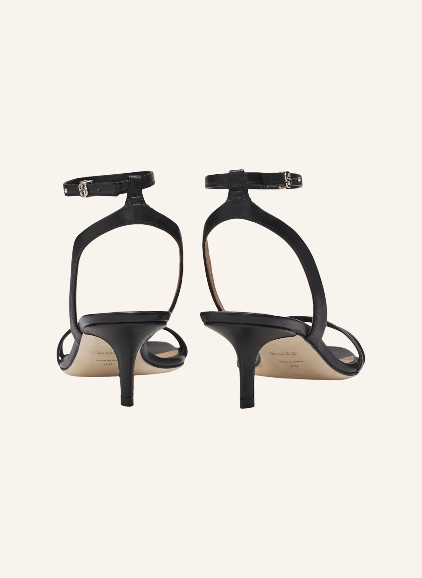 BOSS Sandale CHARLIZE_SANDAL50_C: SCHWARZ