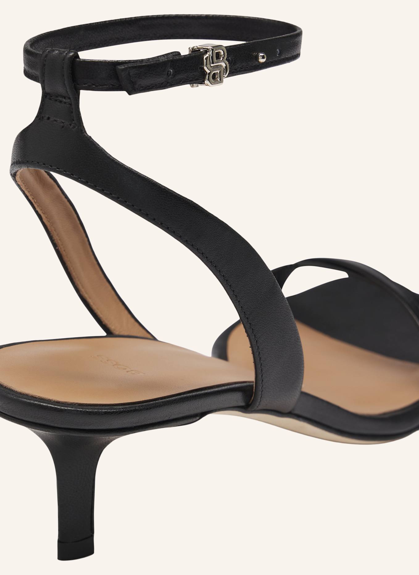 BOSS Sandale CHARLIZE_SANDAL50_C: SCHWARZ