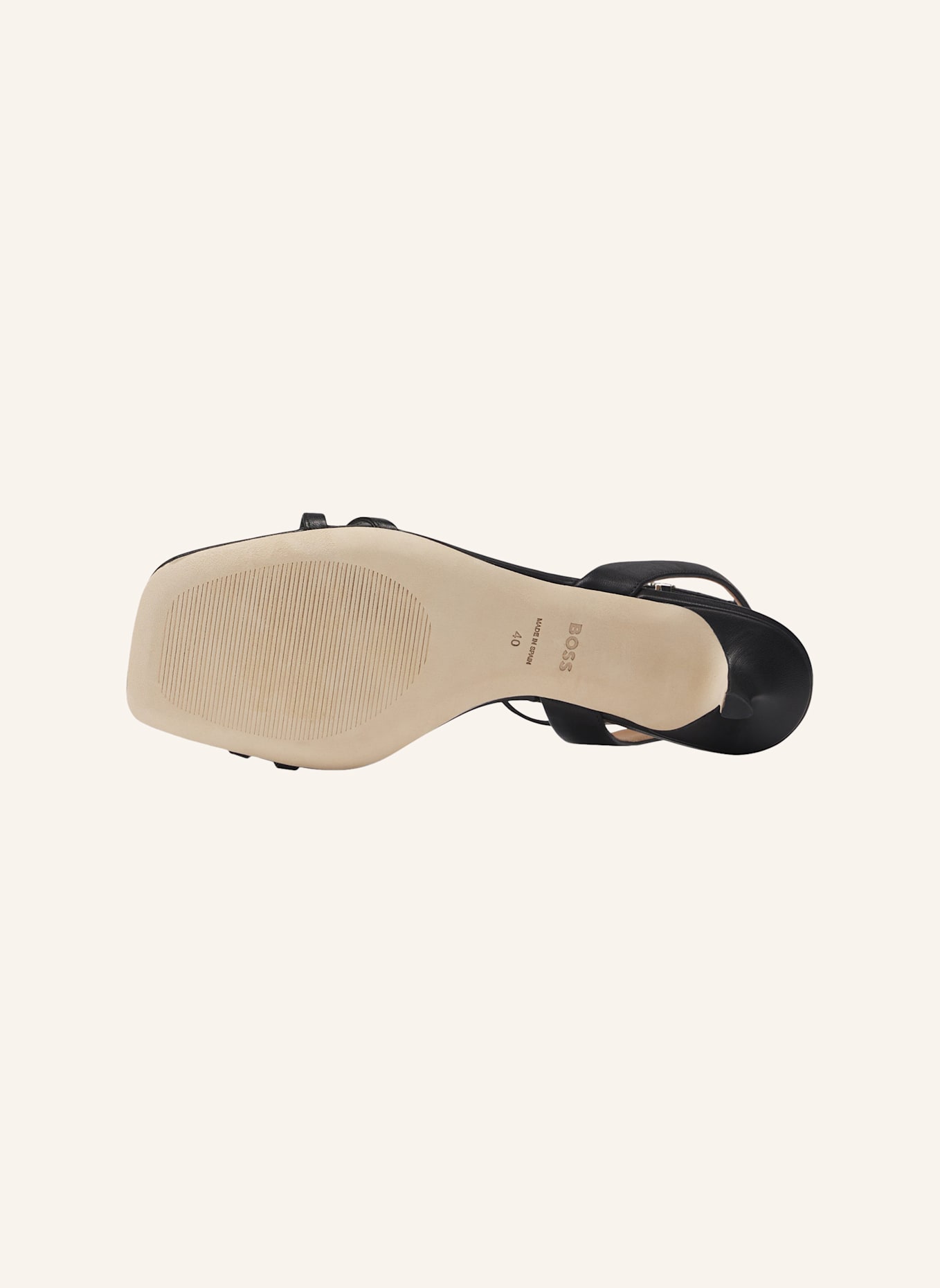 BOSS Sandale CHARLIZE_SANDAL50_C: SCHWARZ