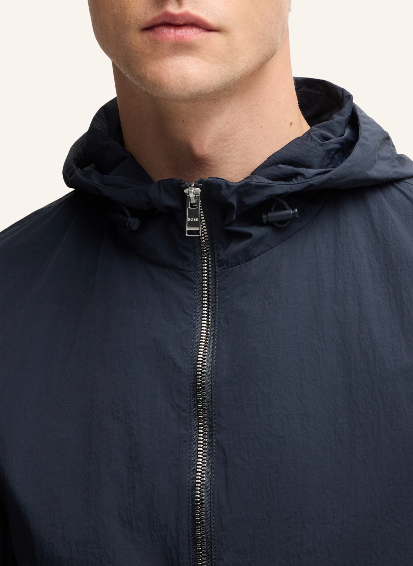 BOSS Casual Jacke C-CINDER Regular Fit: DUNKELBLAU