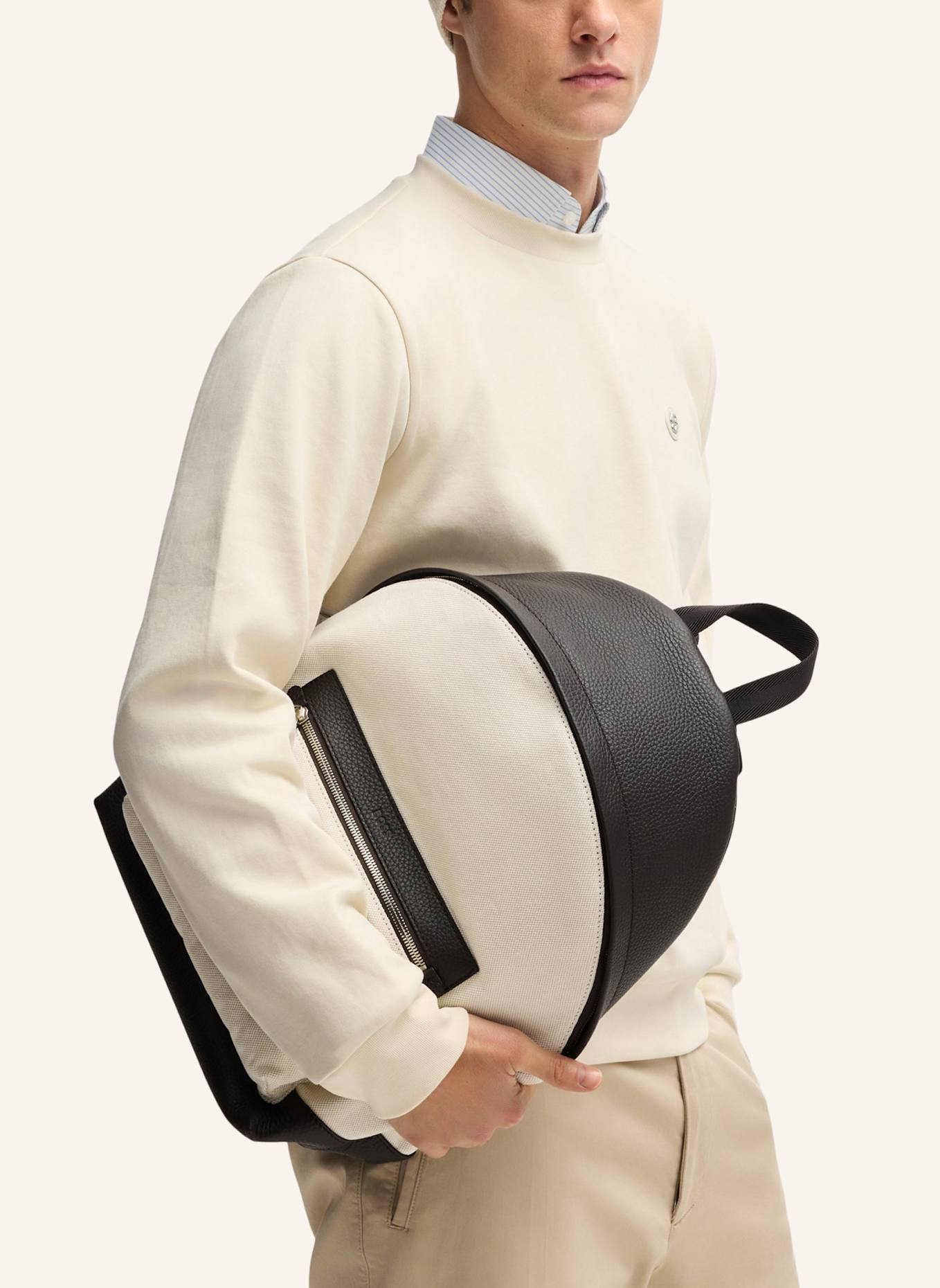 BOSS Rucksack GYN_BACKPACK: WEISS
