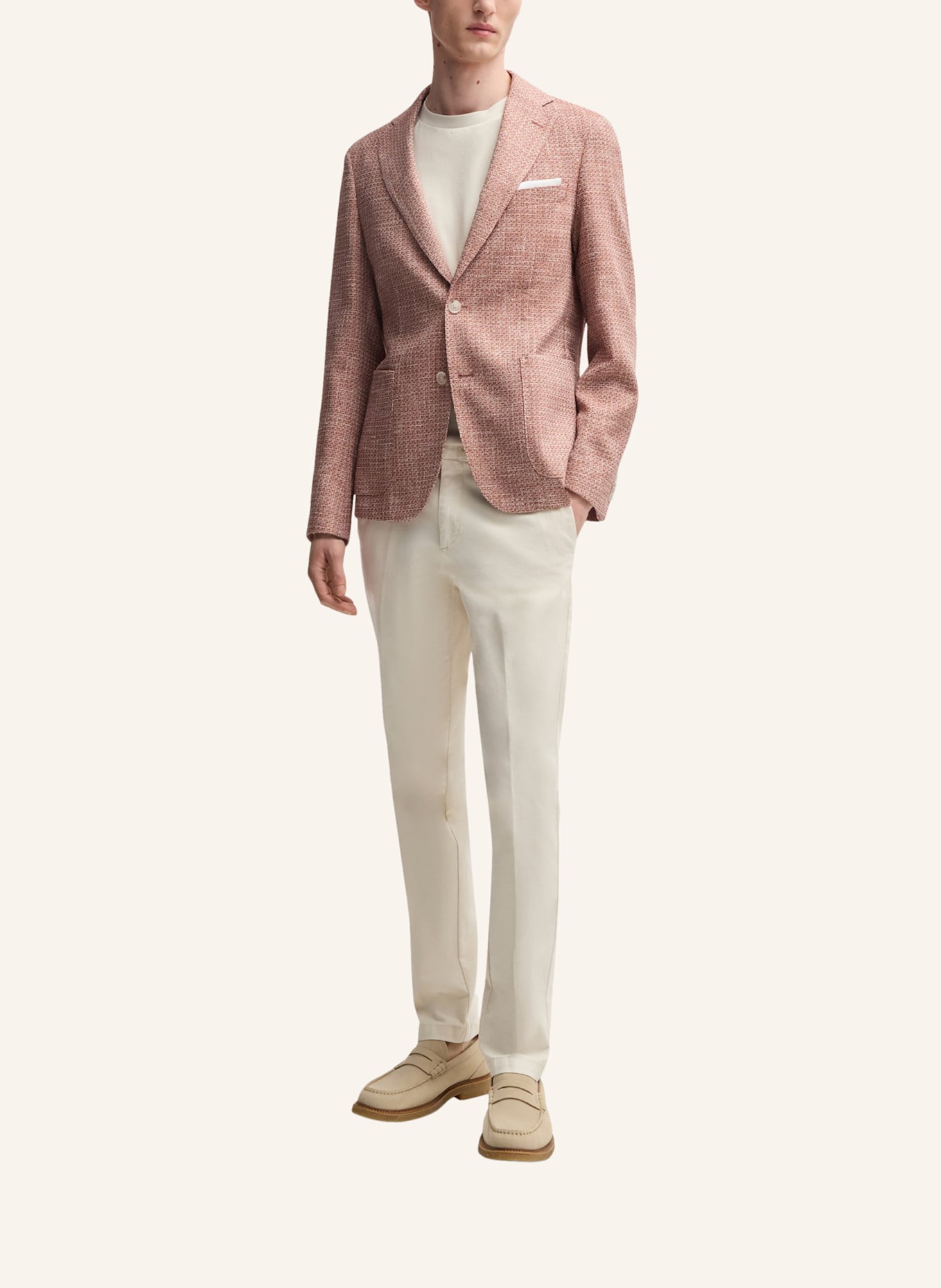 BOSS Blazer C-HANRY-252 Regular Fit: DUNKELORANGE