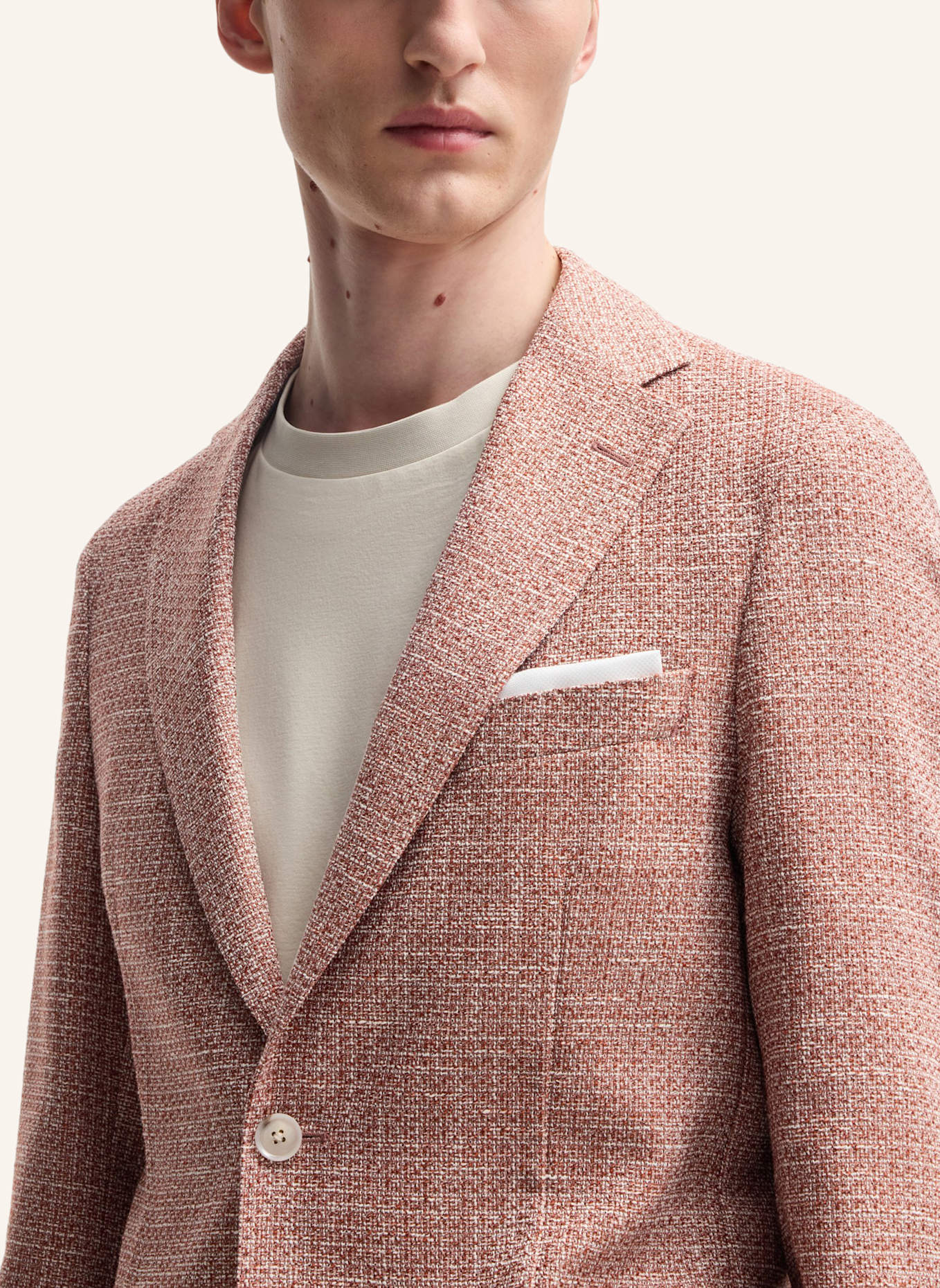 BOSS Blazer C-HANRY-252 Regular Fit: DUNKELORANGE