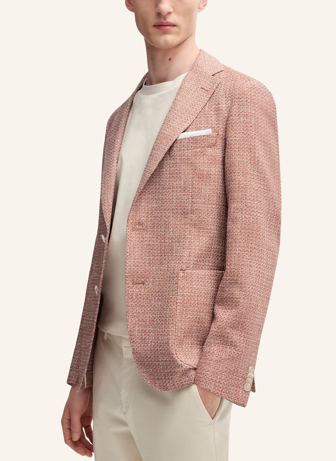 BOSS Blazer C-HANRY-252 Regular Fit: DUNKELORANGE