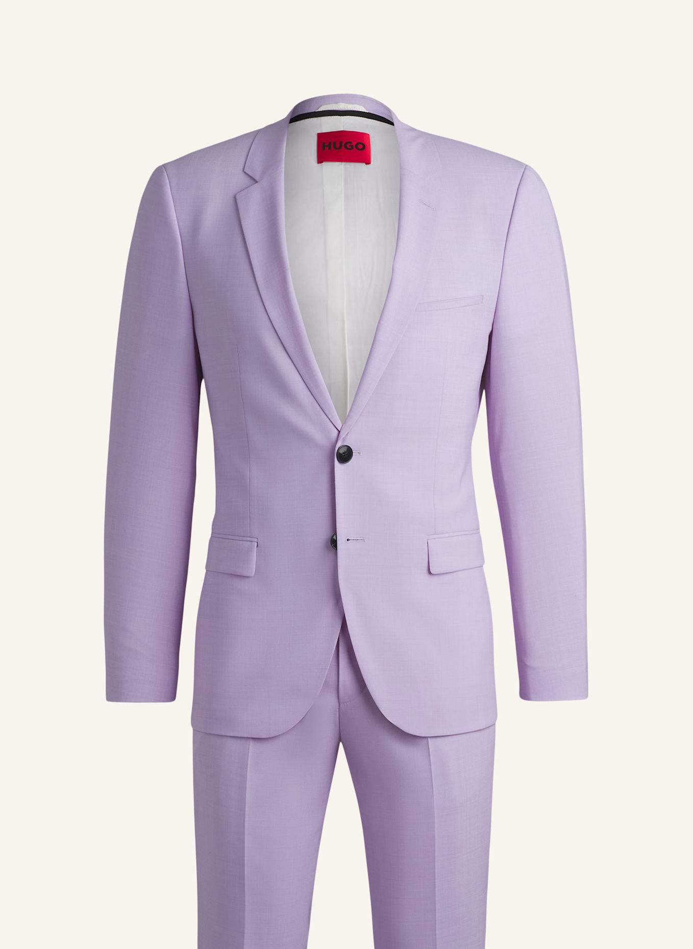 HUGO Business Anzug ARTI/HESTEN232X Extra-Slim Fit, Farbe: LILA (Bild 1)