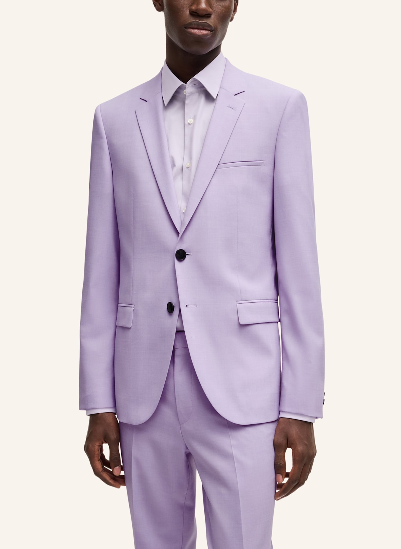 HUGO Business Anzug ARTI/HESTEN232X Extra-Slim Fit, Farbe: LILA (Bild 8)