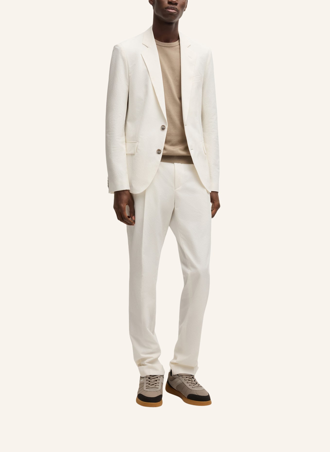 HUGO Business Anzug HANFRED-GENRICH252F2 Slim Fit, Farbe: WEISS (Bild 9)