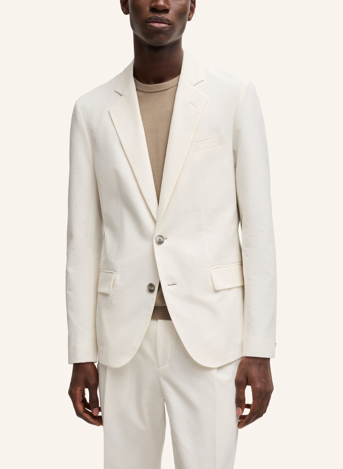 HUGO Business Anzug HANFRED-GENRICH252F2 Slim Fit, Farbe: WEISS (Bild 8)