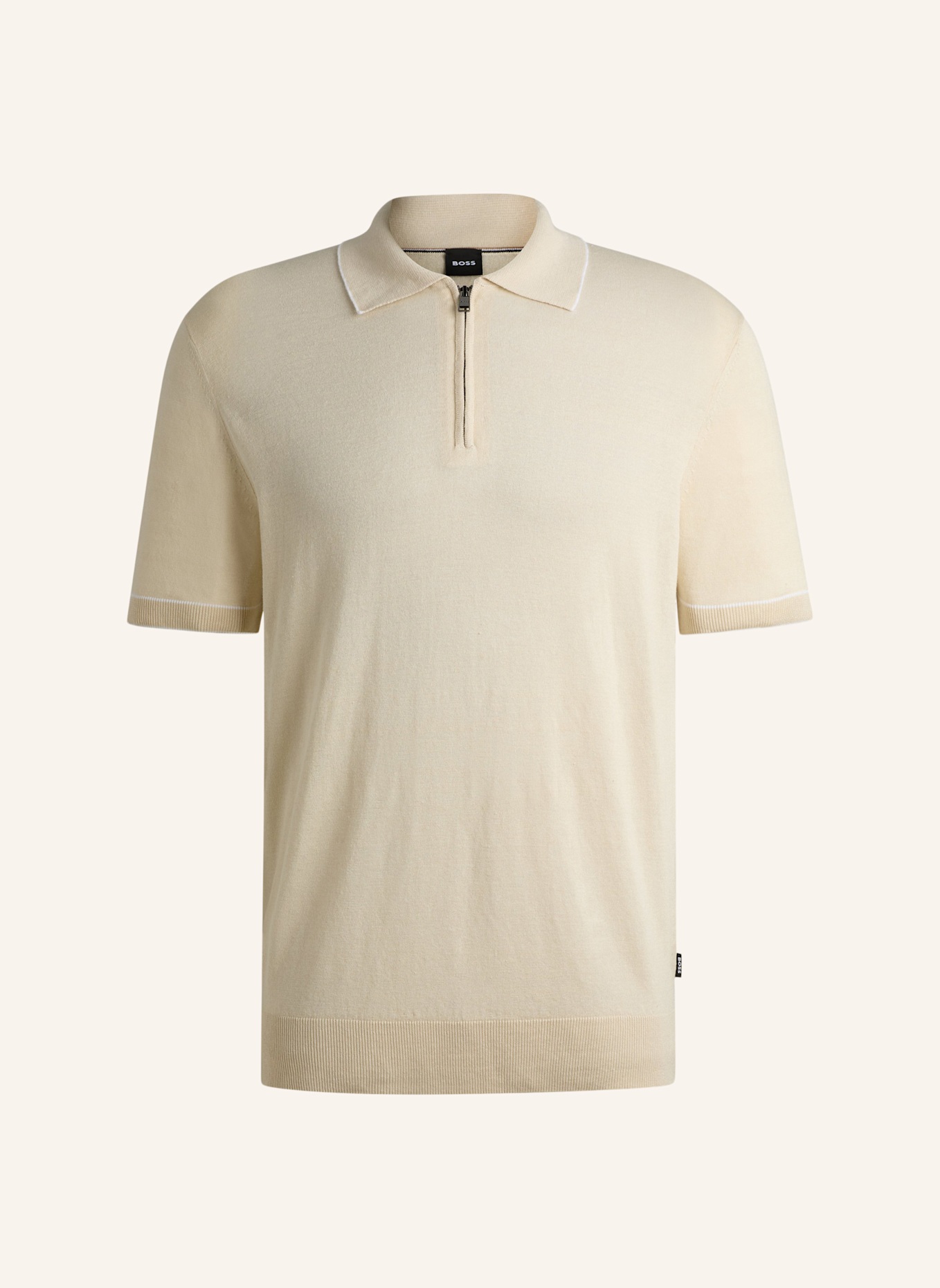 BOSS Pullover H-JIOVANOTTO Regular Fit: WEISS
