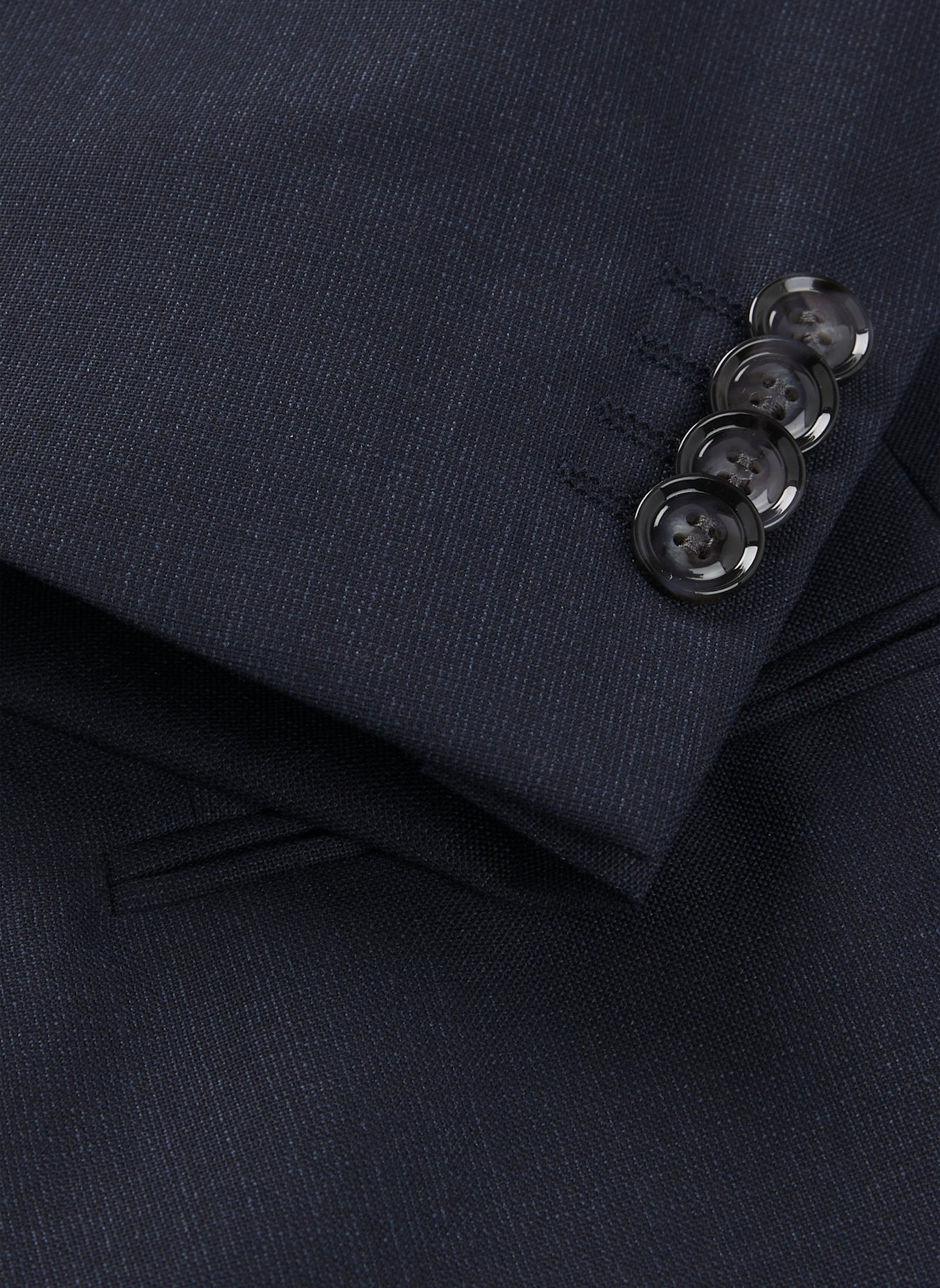BOSS Business Anzug C-HUGE-2PCS-DB-252 Relaxed Fit: DUNKELBLAU