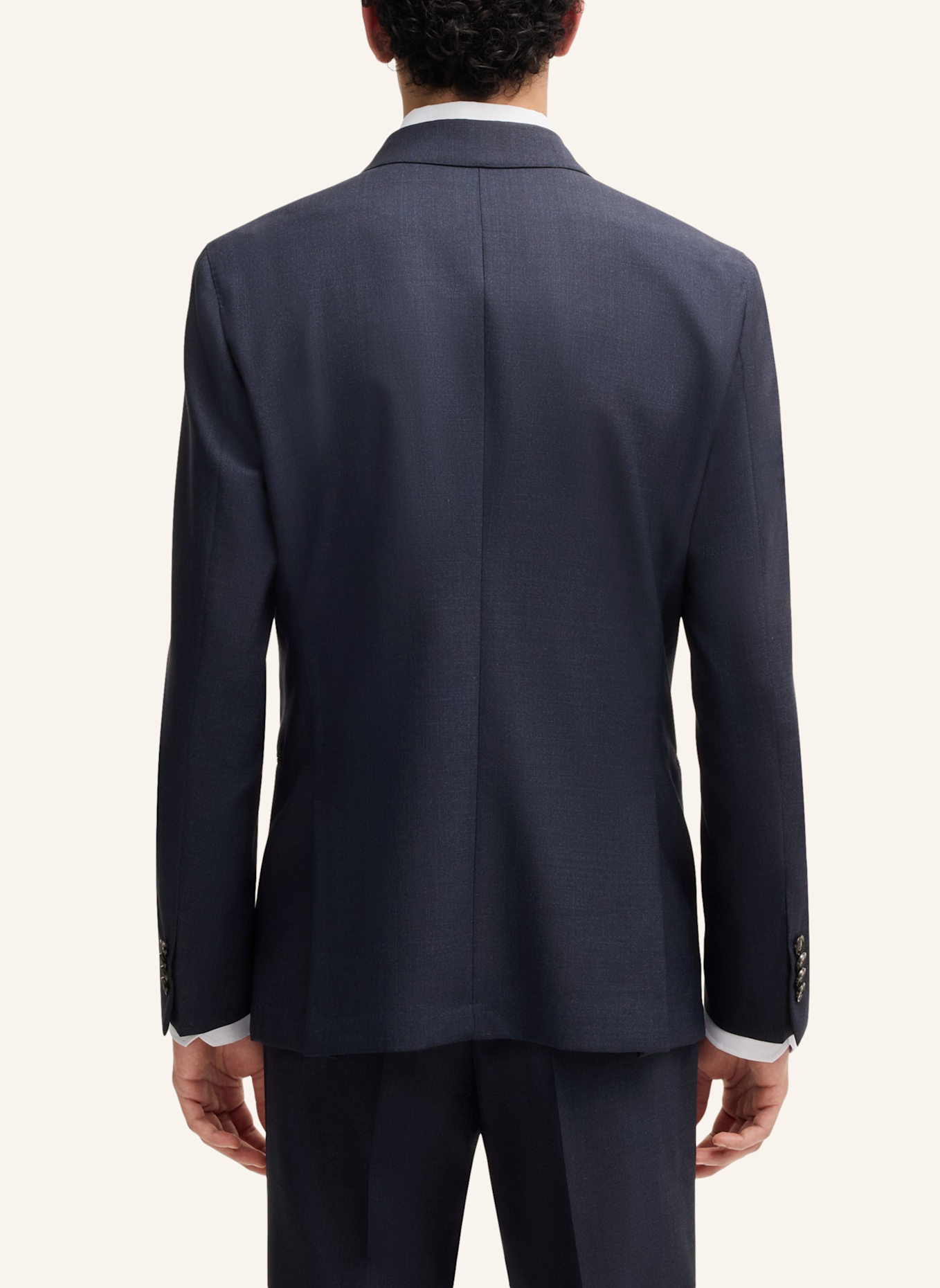 BOSS Business Anzug C-HUGE-2PCS-DB-252 Relaxed Fit: DUNKELBLAU