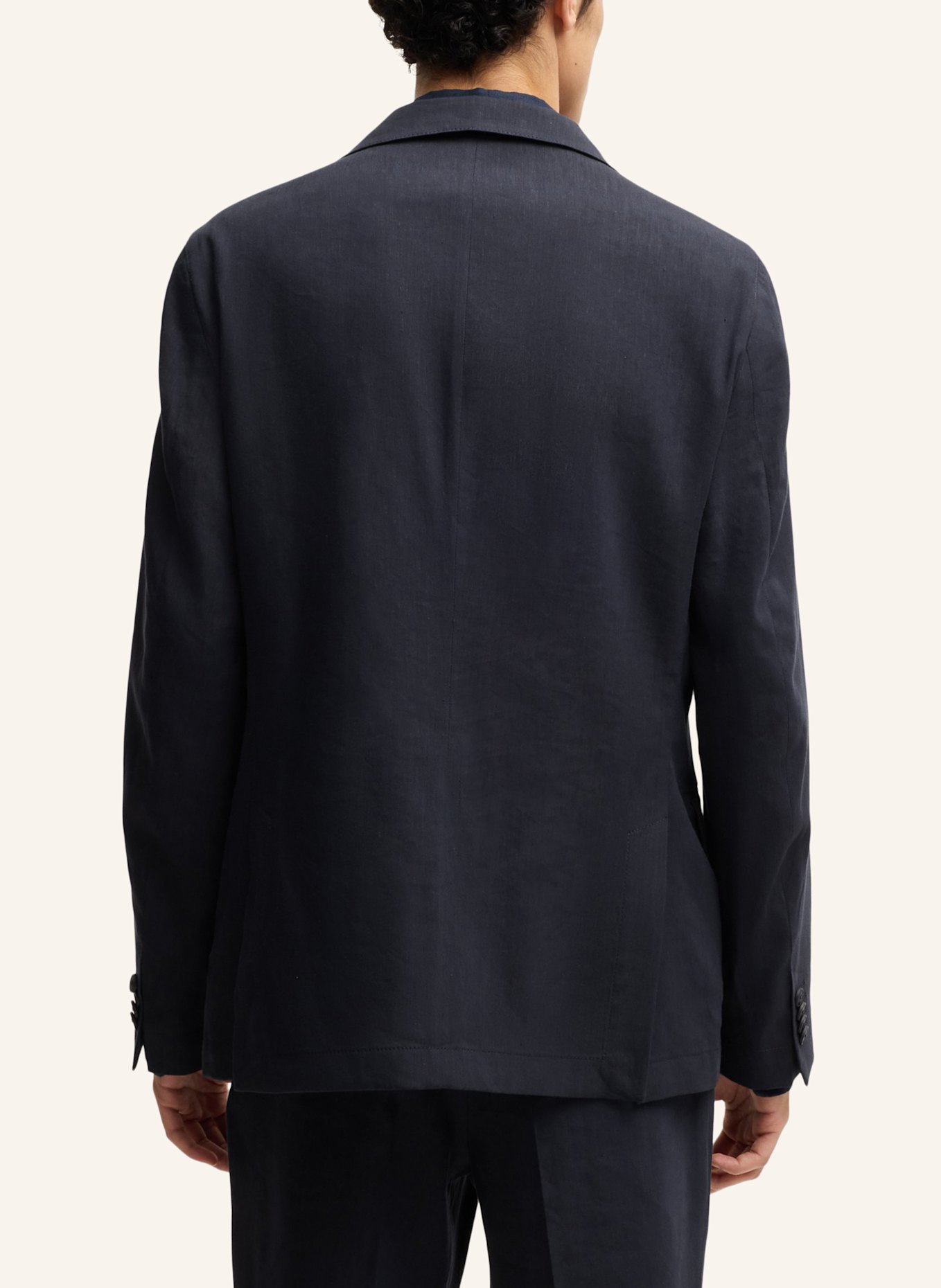 BOSS Blazer P-HANRY-FLAPS-WG-252: DUNKELBLAU
