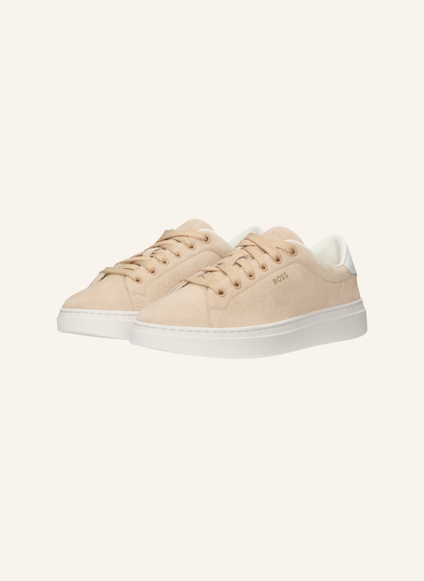 BOSS Turnschuh KIERAN_TENN_SDW: BEIGE