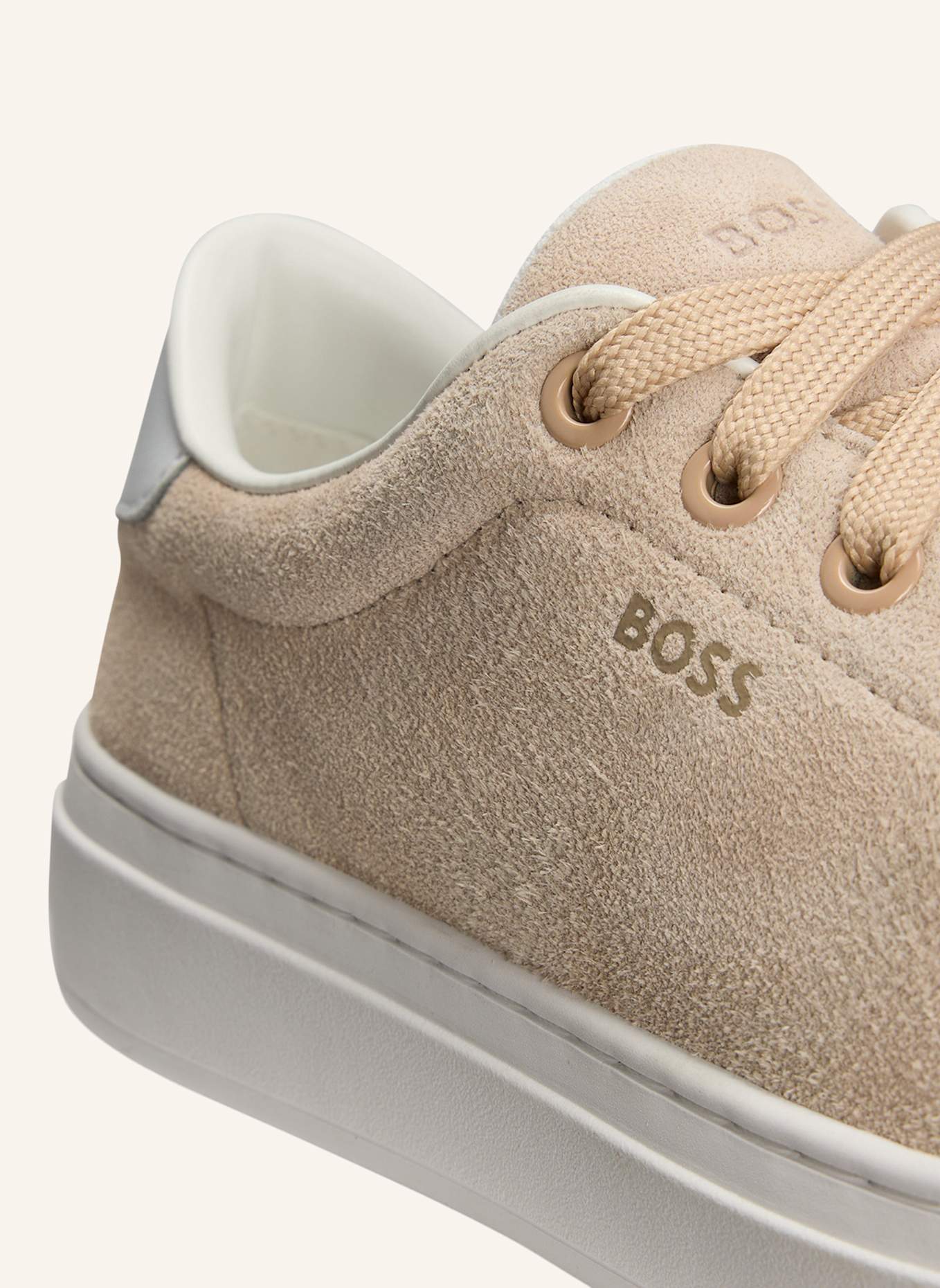 BOSS Turnschuh KIERAN_TENN_SDW: BEIGE
