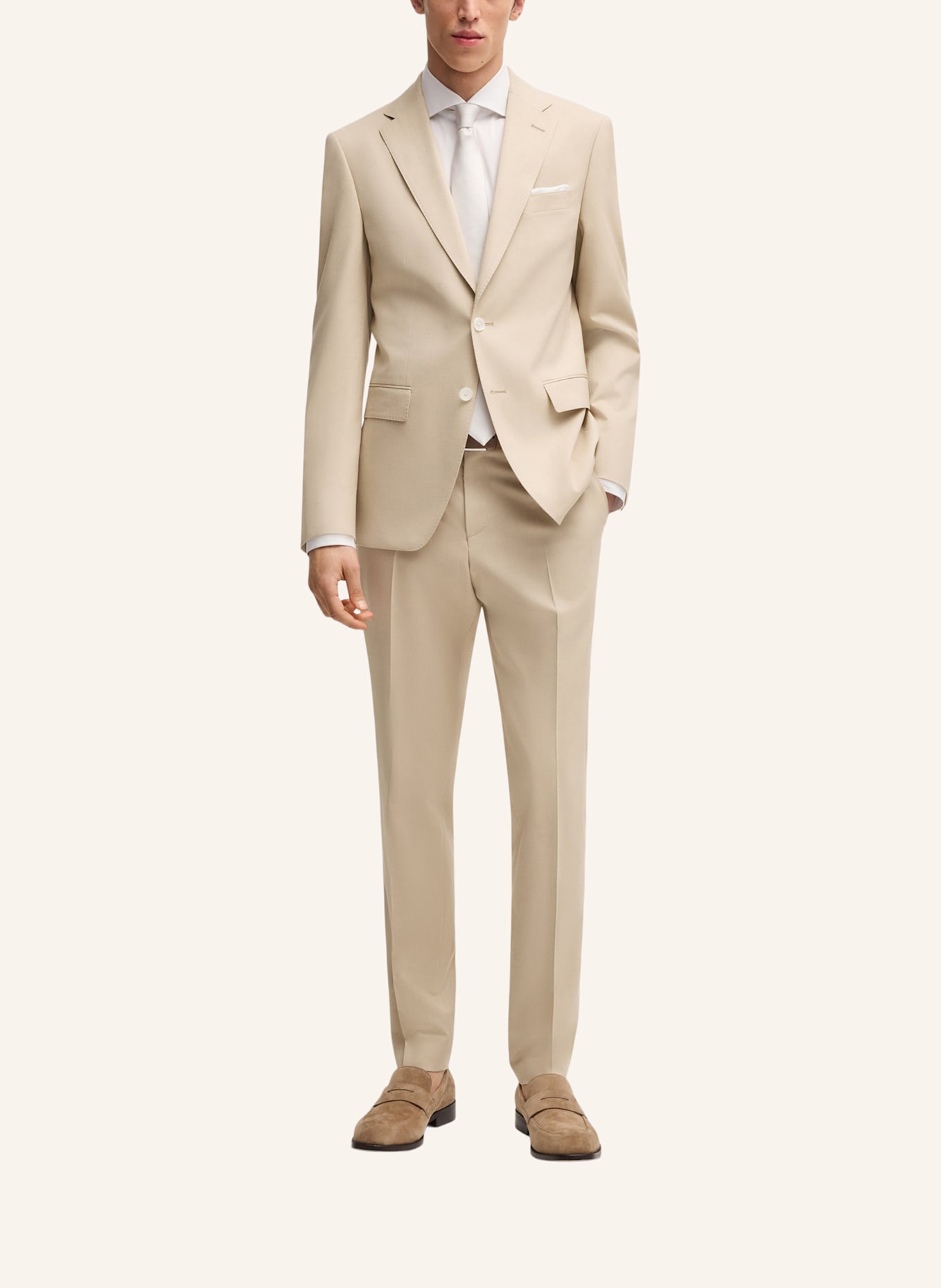 BOSS Blazer H-HUTSON-251 Slim Fit: BEIGE
