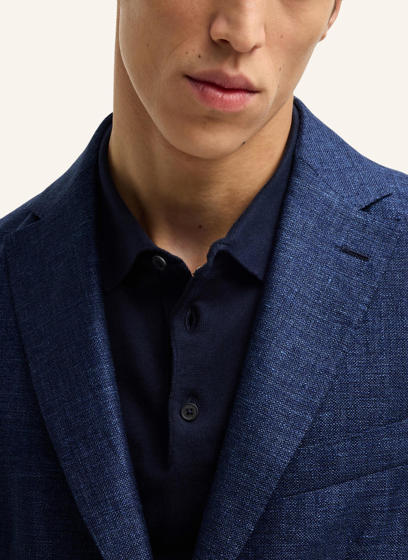 BOSS Blazer C-HANRY-252 Slim Fit: DUNKELBLAU
