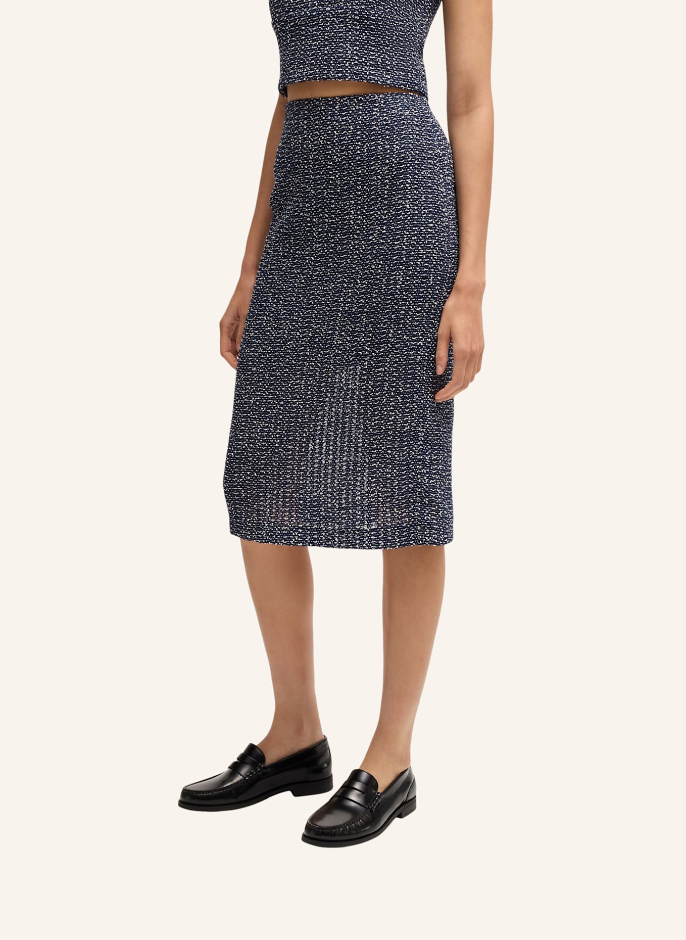 BOSS Business Rock VATILAR Regular Fit: DUNKELBLAU