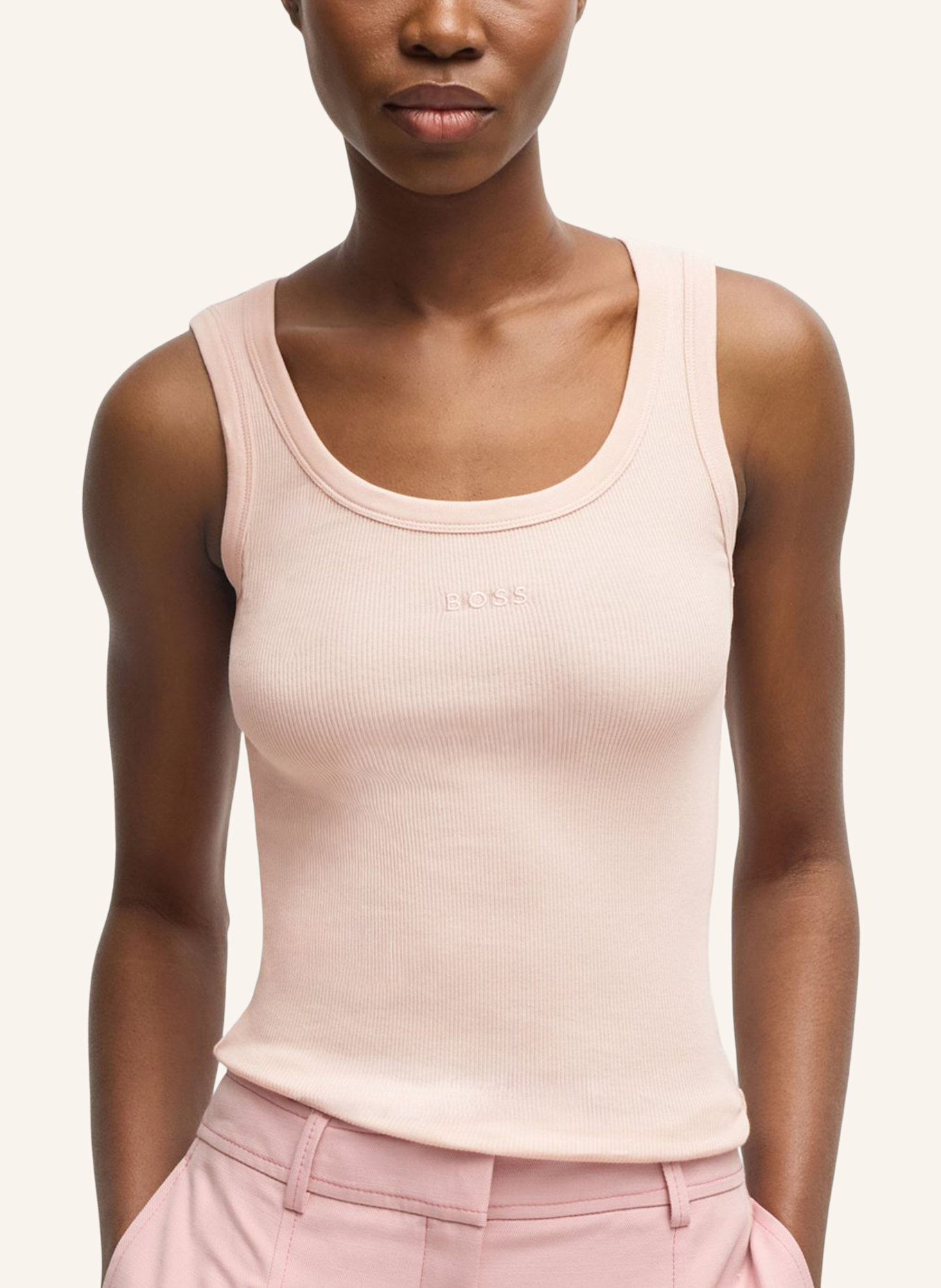 BOSS Casual Top C_EMATITE Slim Fit: HELLROSA